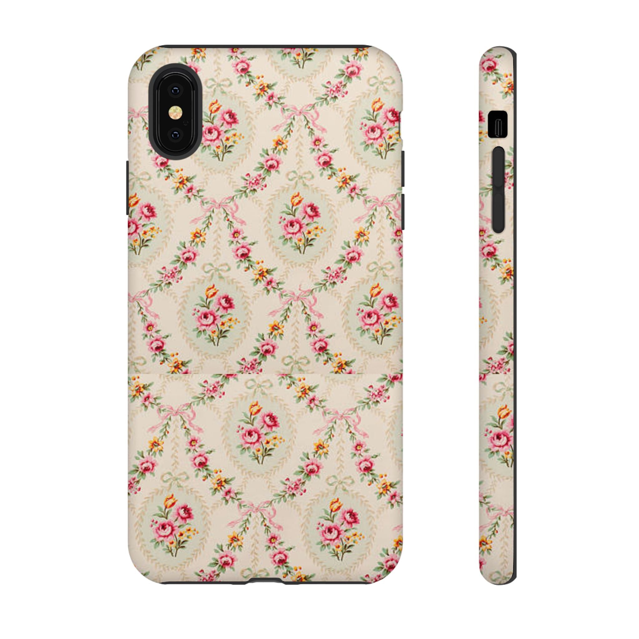 Vintage Floral Medallion phone case | Tough Cases