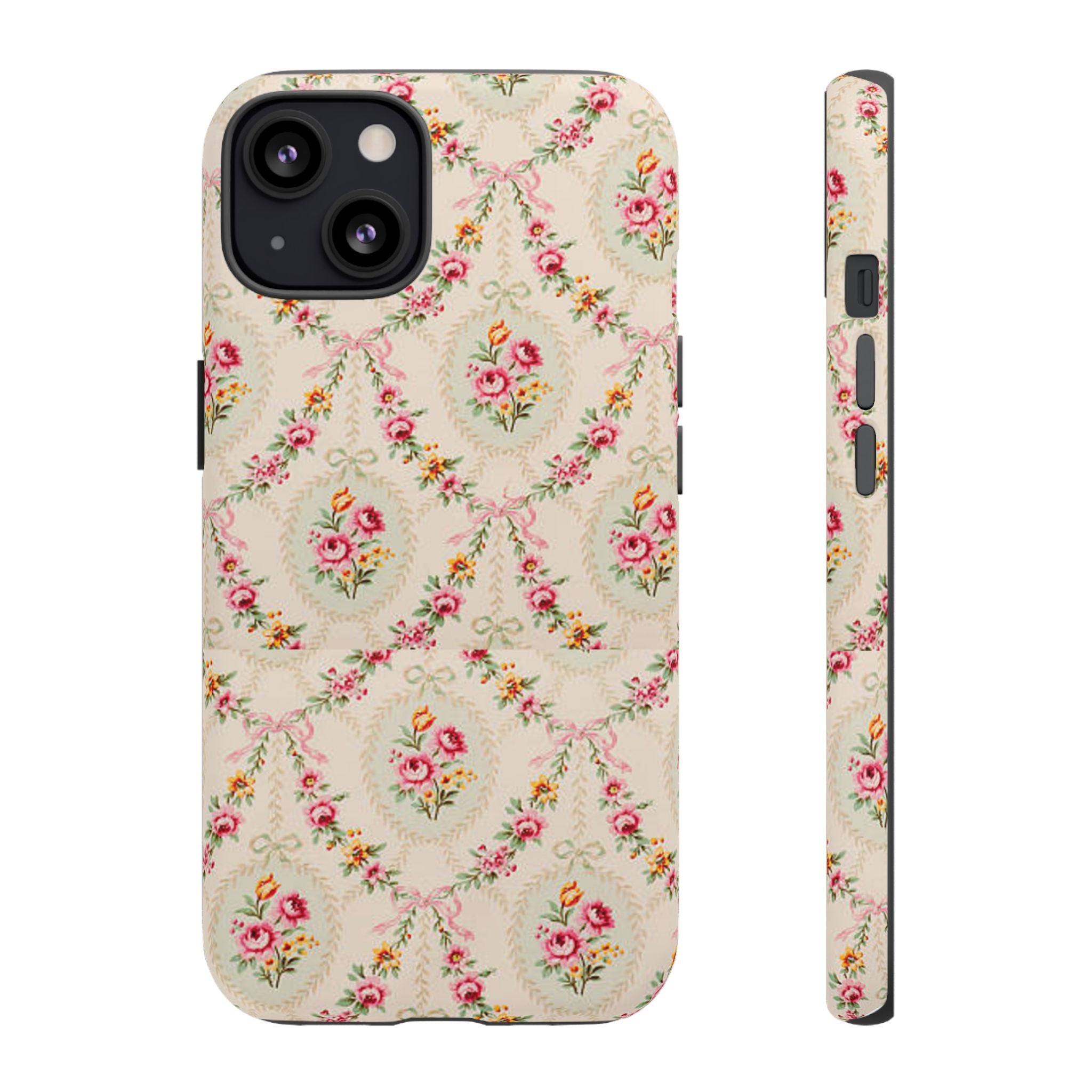 Vintage Floral Medallion phone case | Tough Cases