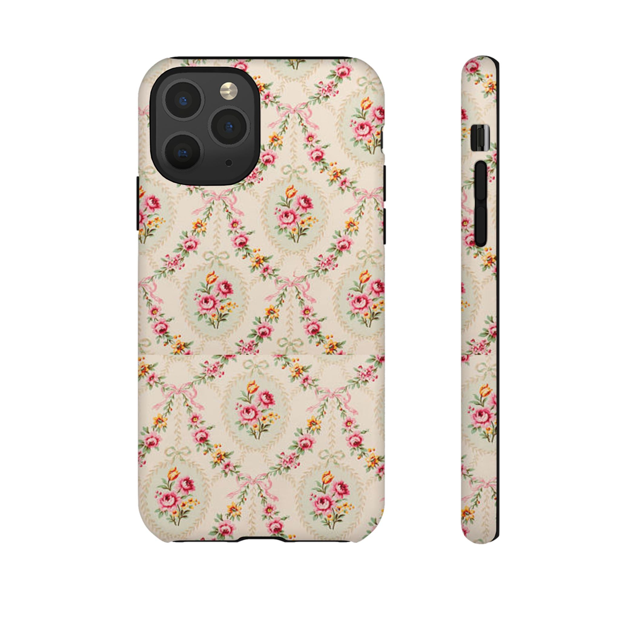 Vintage Floral Medallion phone case | Tough Cases