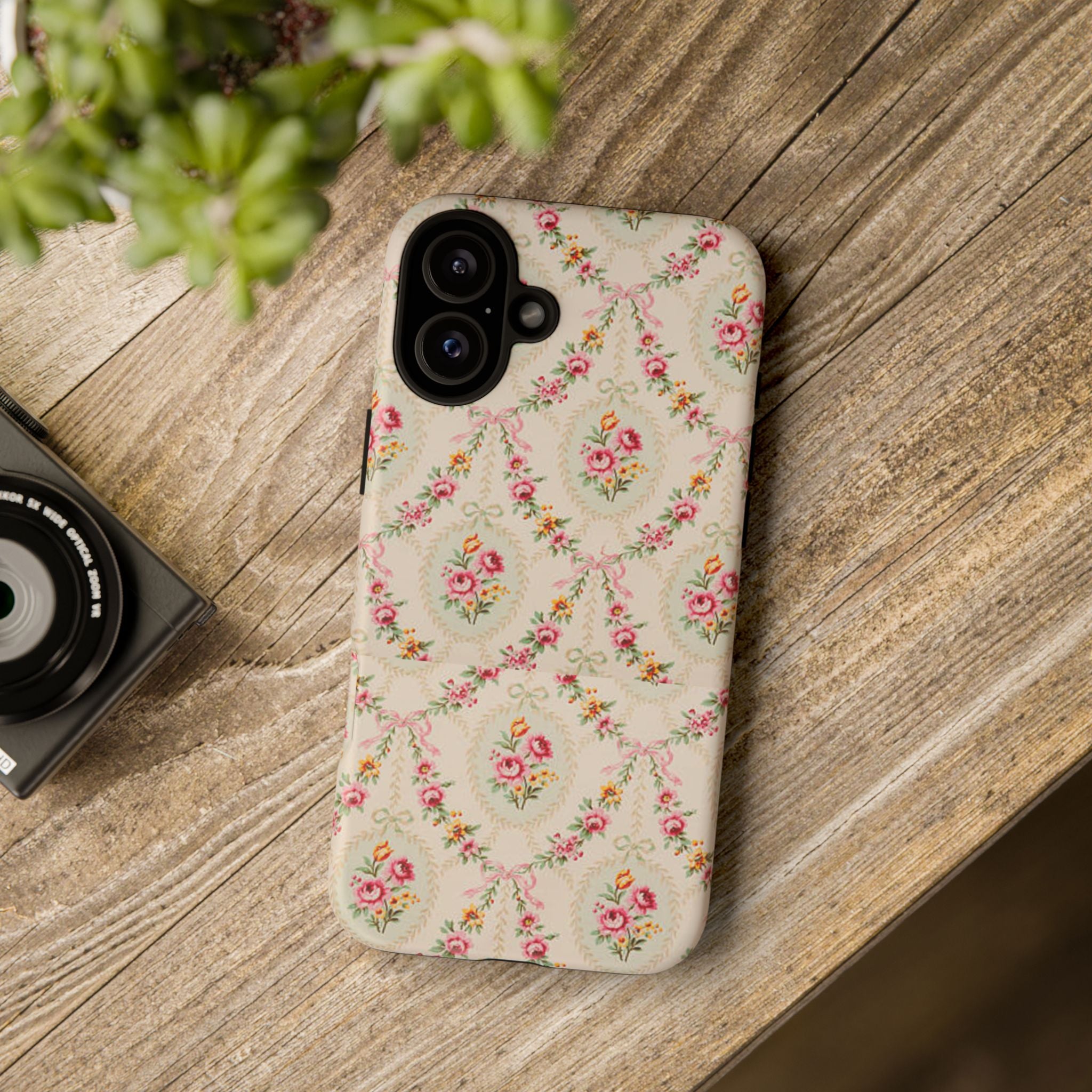 Vintage Floral Medallion phone case | Tough Cases