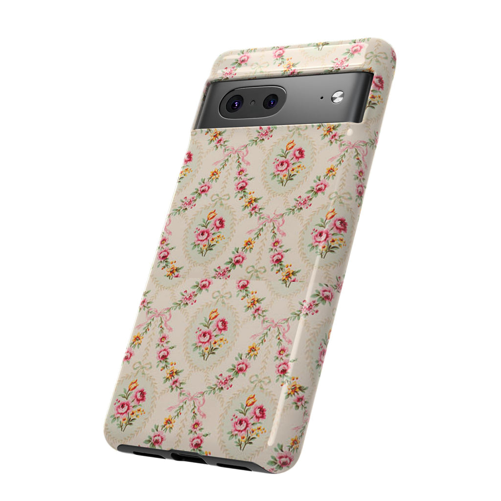 Vintage Floral Medallion phone case | Tough Cases