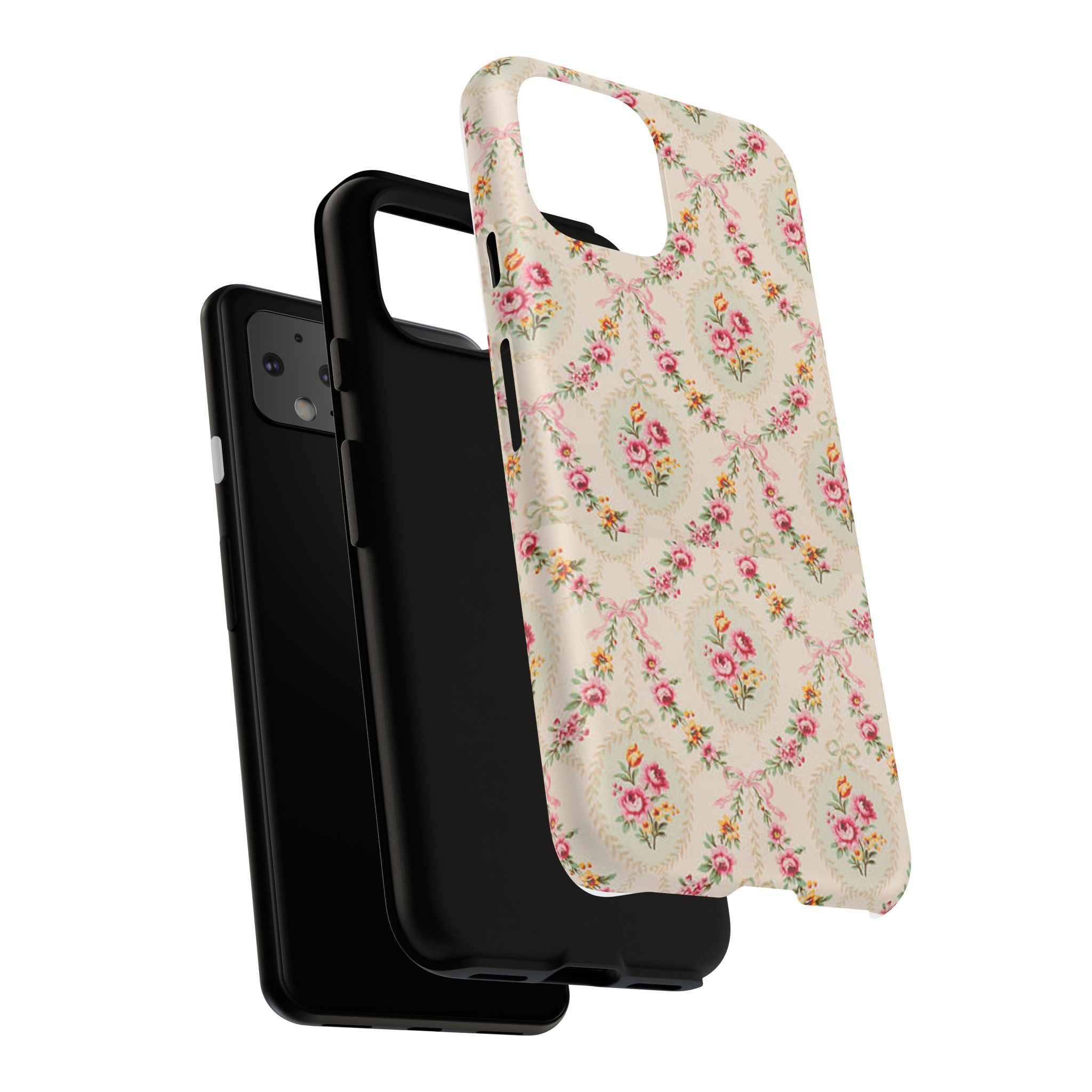 Vintage Floral Medallion phone case | Tough Cases