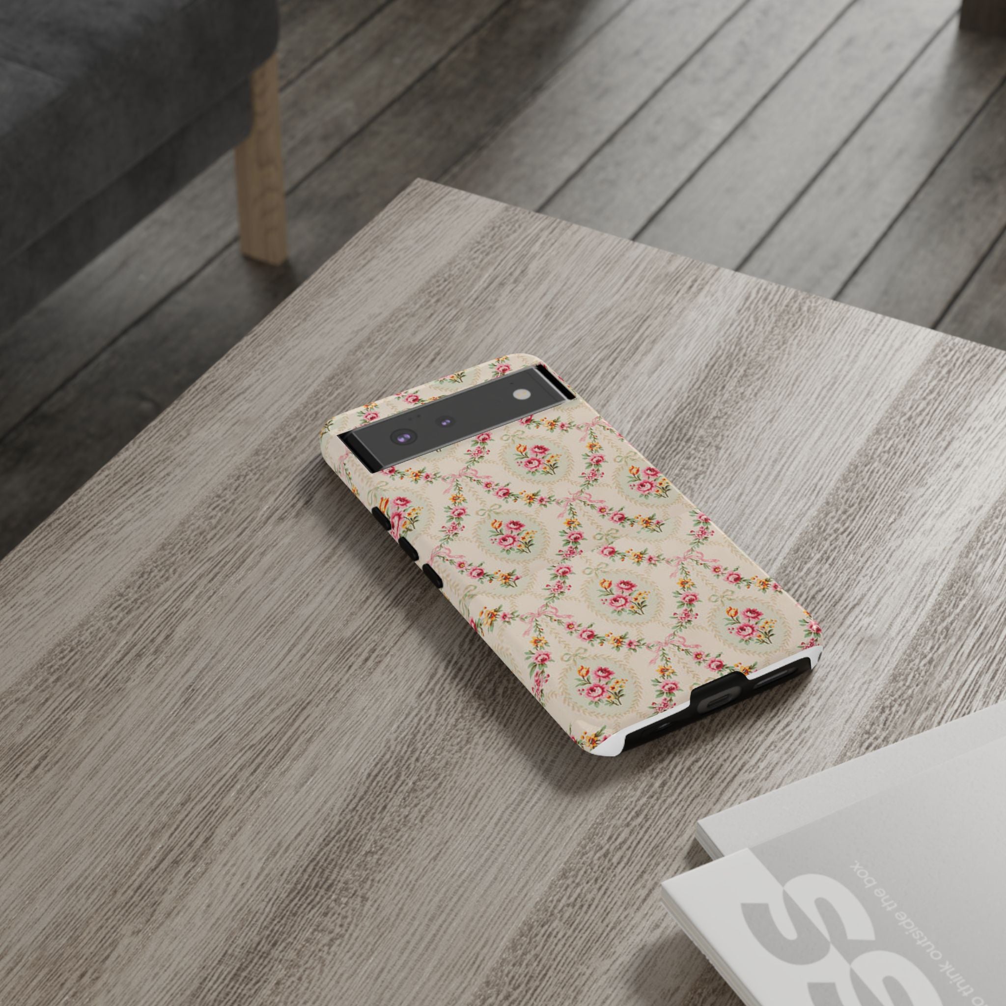 Vintage Floral Medallion phone case | Tough Cases