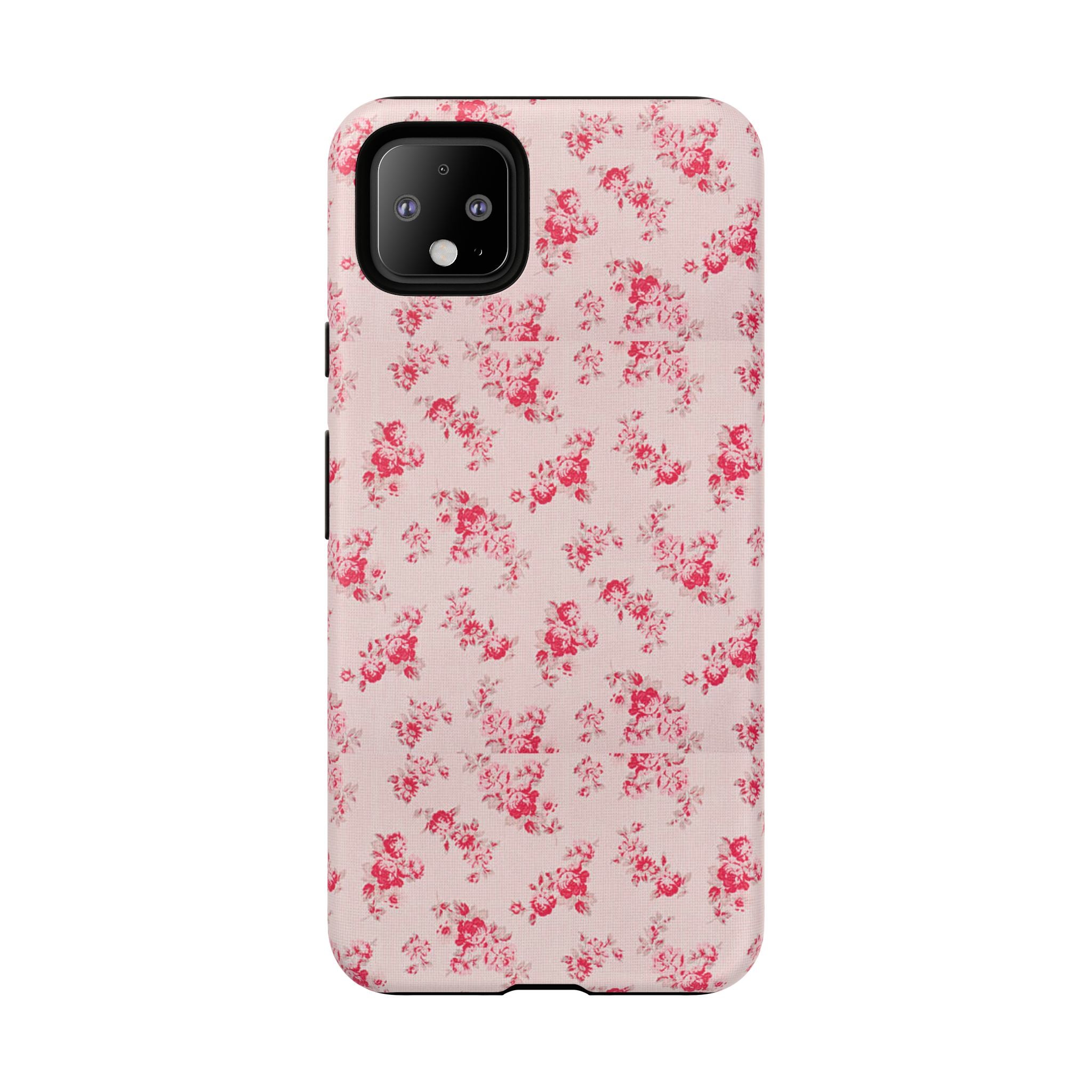 Vintage Floral Pattern Phone Case | Shabby Chic Rose Damask