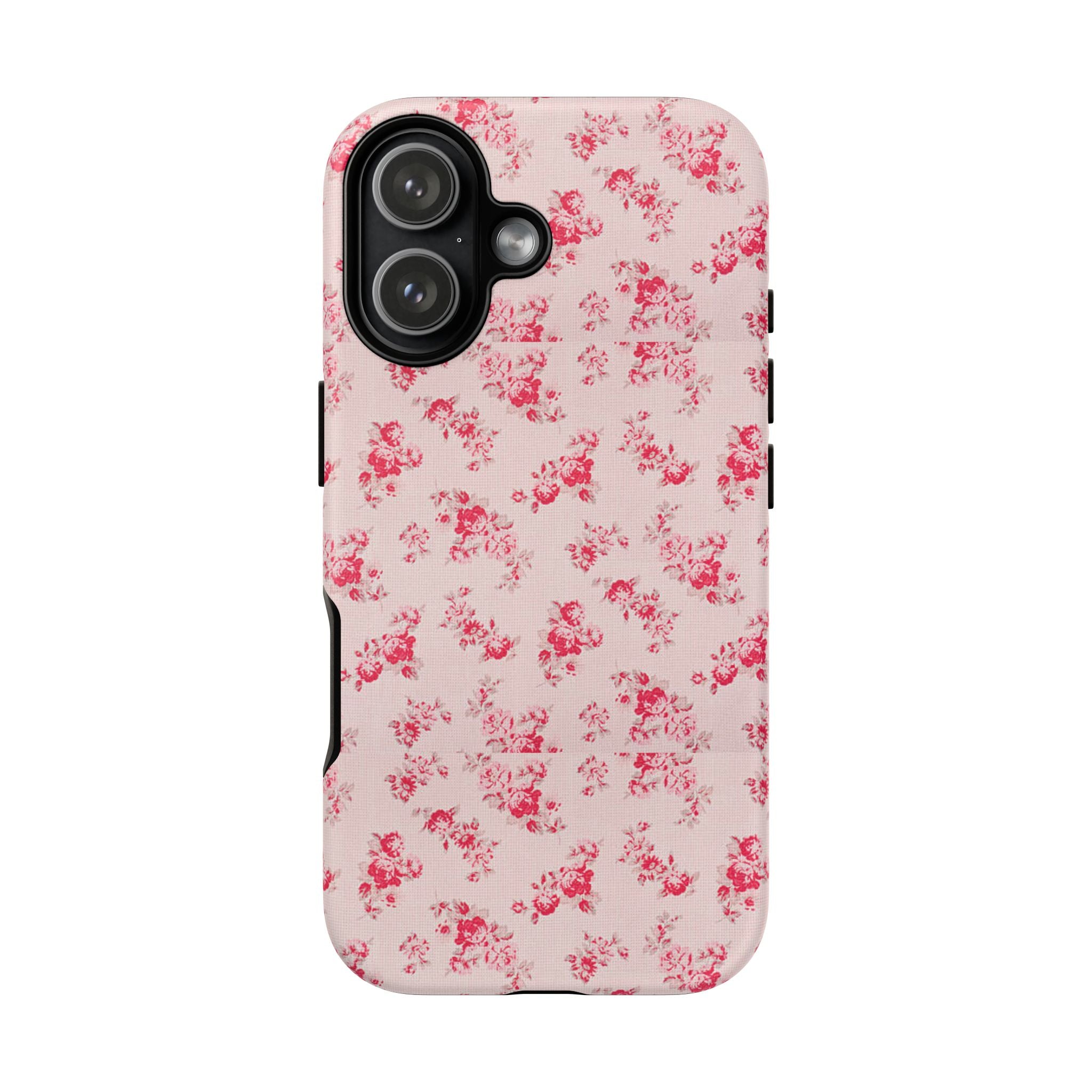 Vintage Floral Pattern Phone Case | Shabby Chic Rose Damask