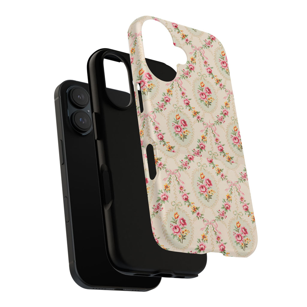 Vintage Floral Medallion phone case | Tough Cases