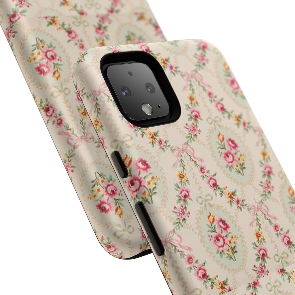 Vintage Floral Medallion phone case | Tough Cases