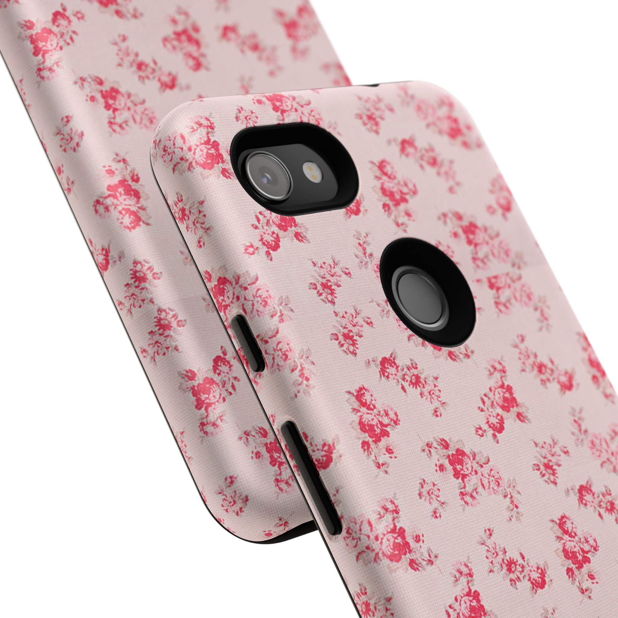 Vintage Floral Pattern Phone Case | Shabby Chic Rose Damask