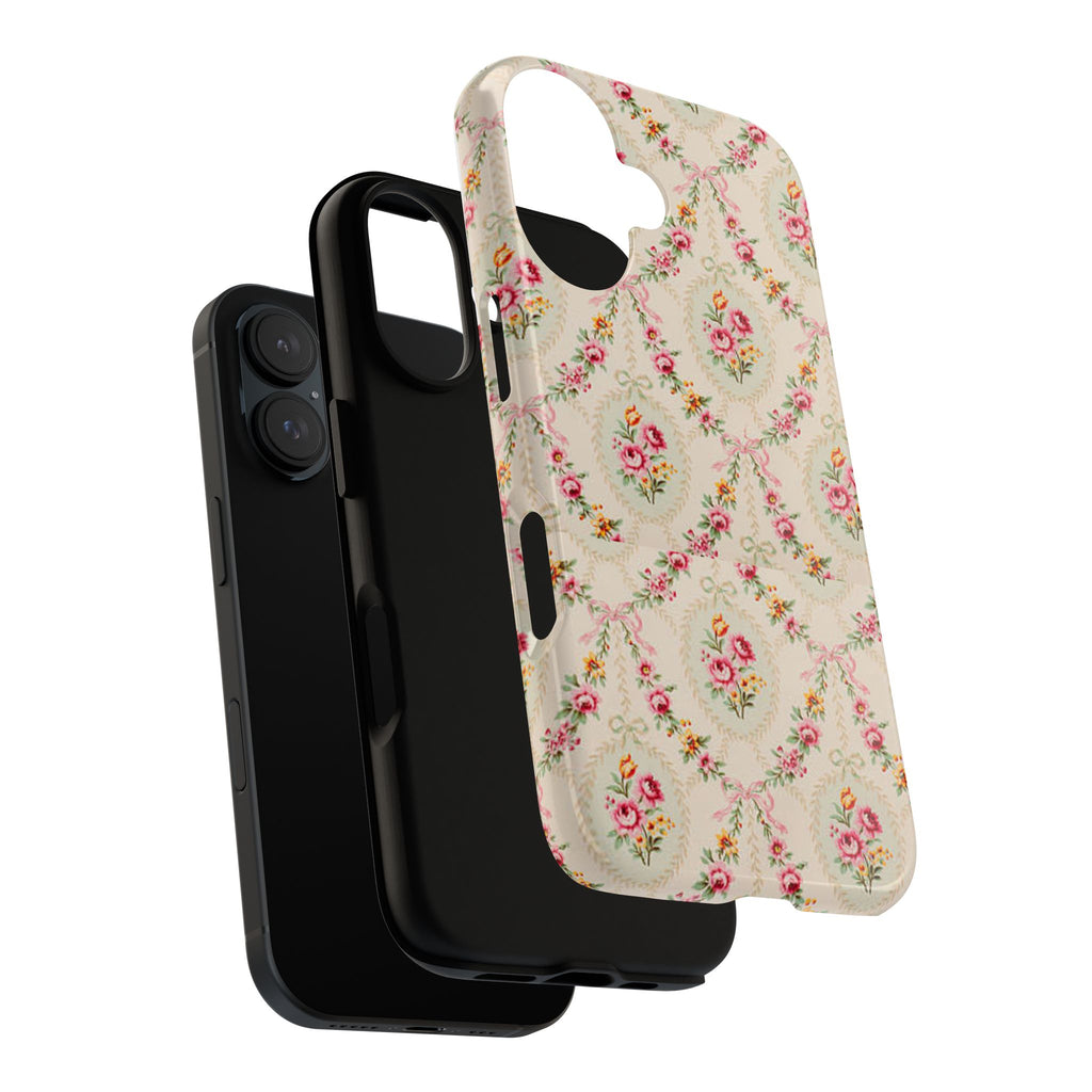 Vintage Floral Medallion phone case | Tough Cases