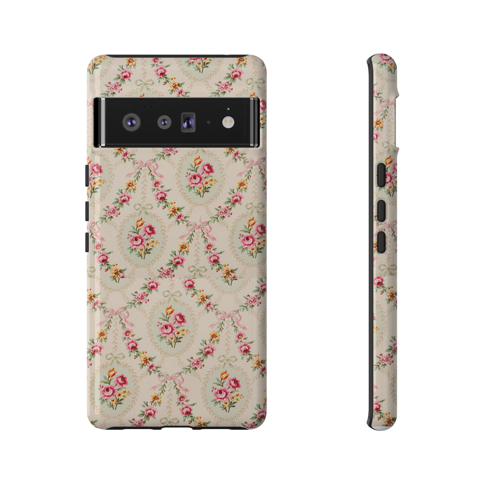 Vintage Floral Medallion phone case | Tough Cases