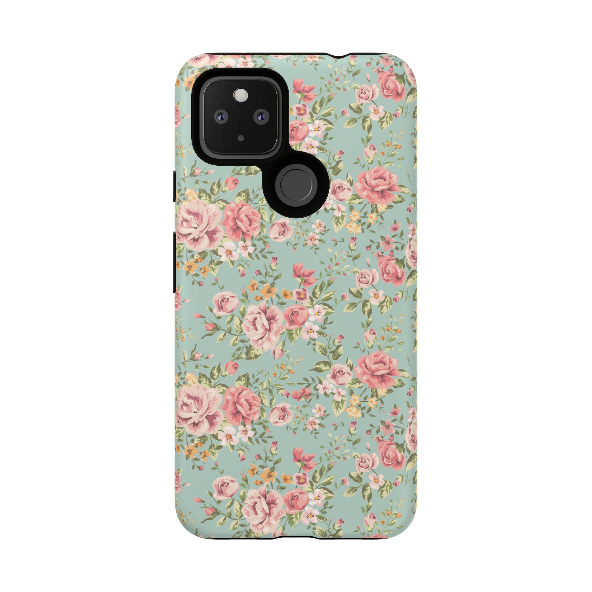 Vintage Pink Rose Floral Phone Case | Tough Case