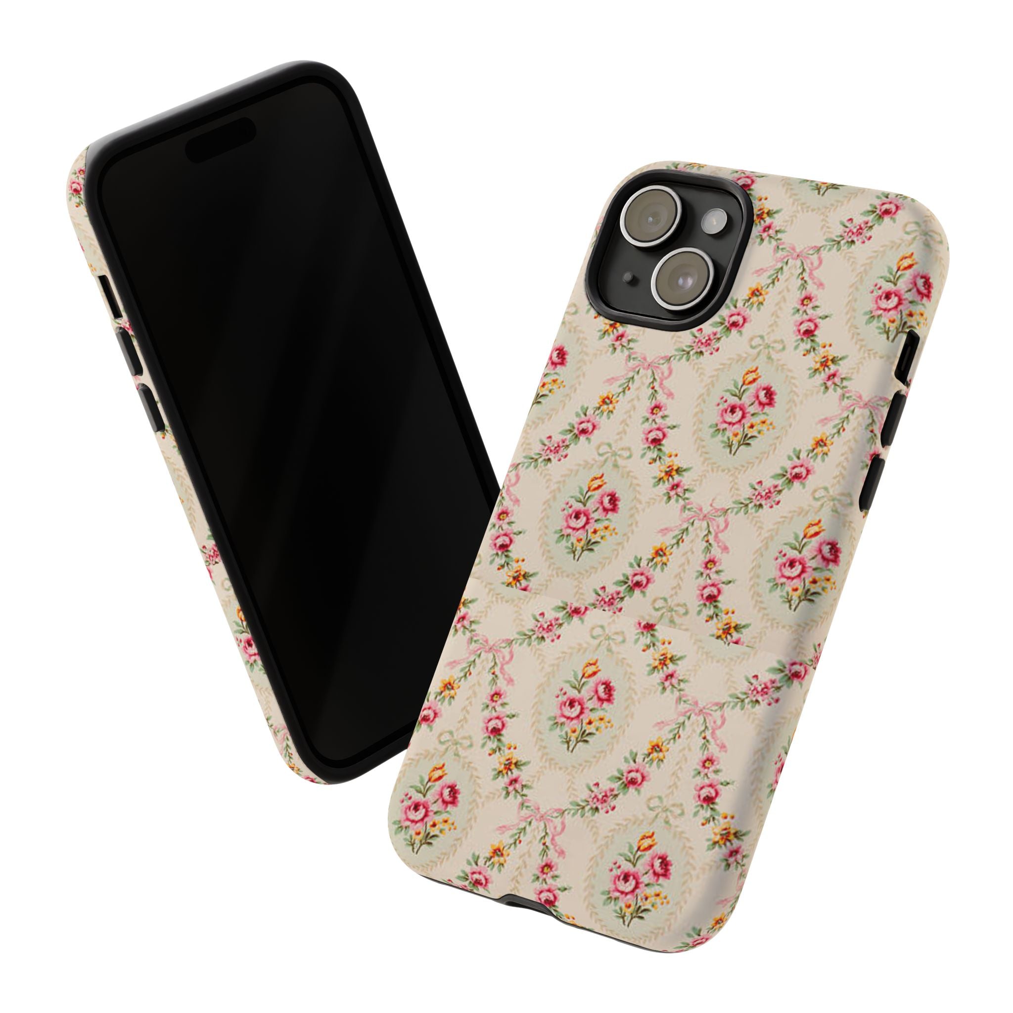 Vintage Floral Medallion phone case | Tough Cases