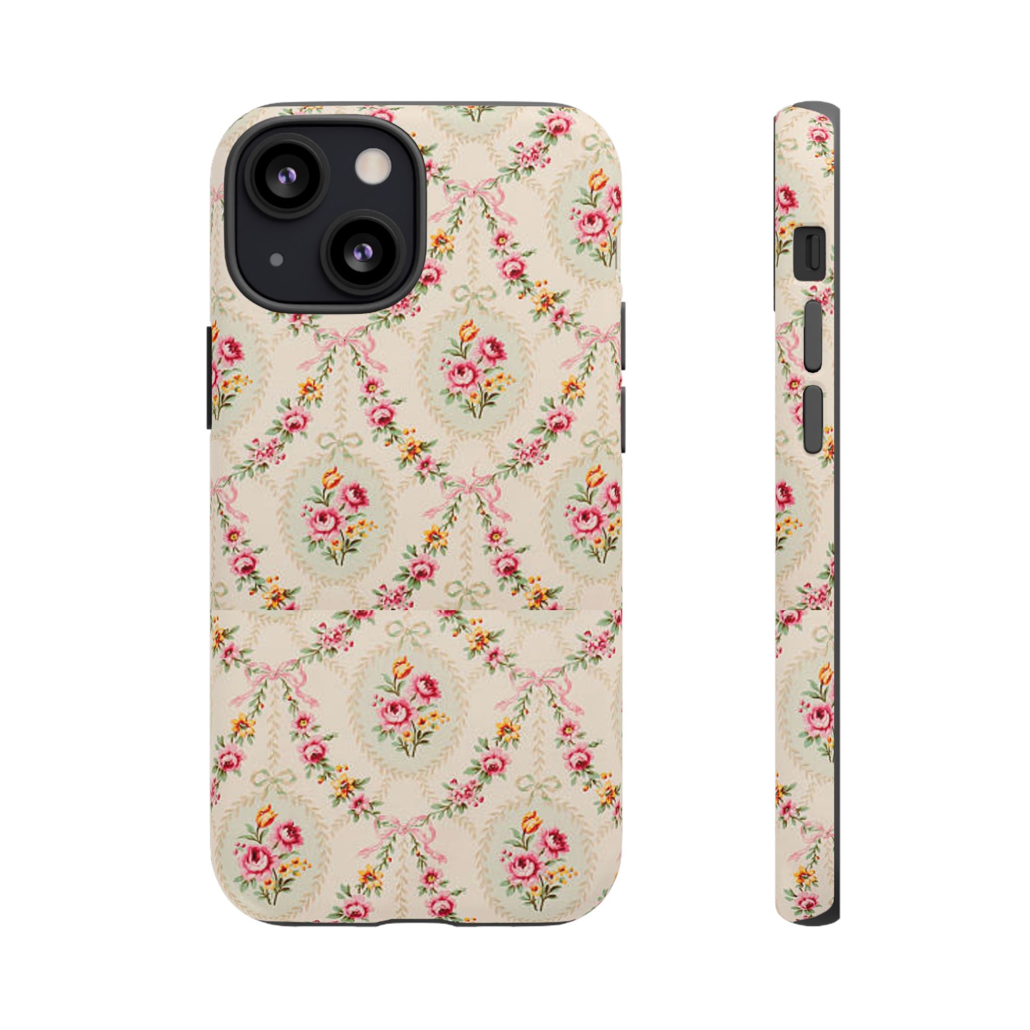 Vintage Floral Medallion phone case | Tough Cases