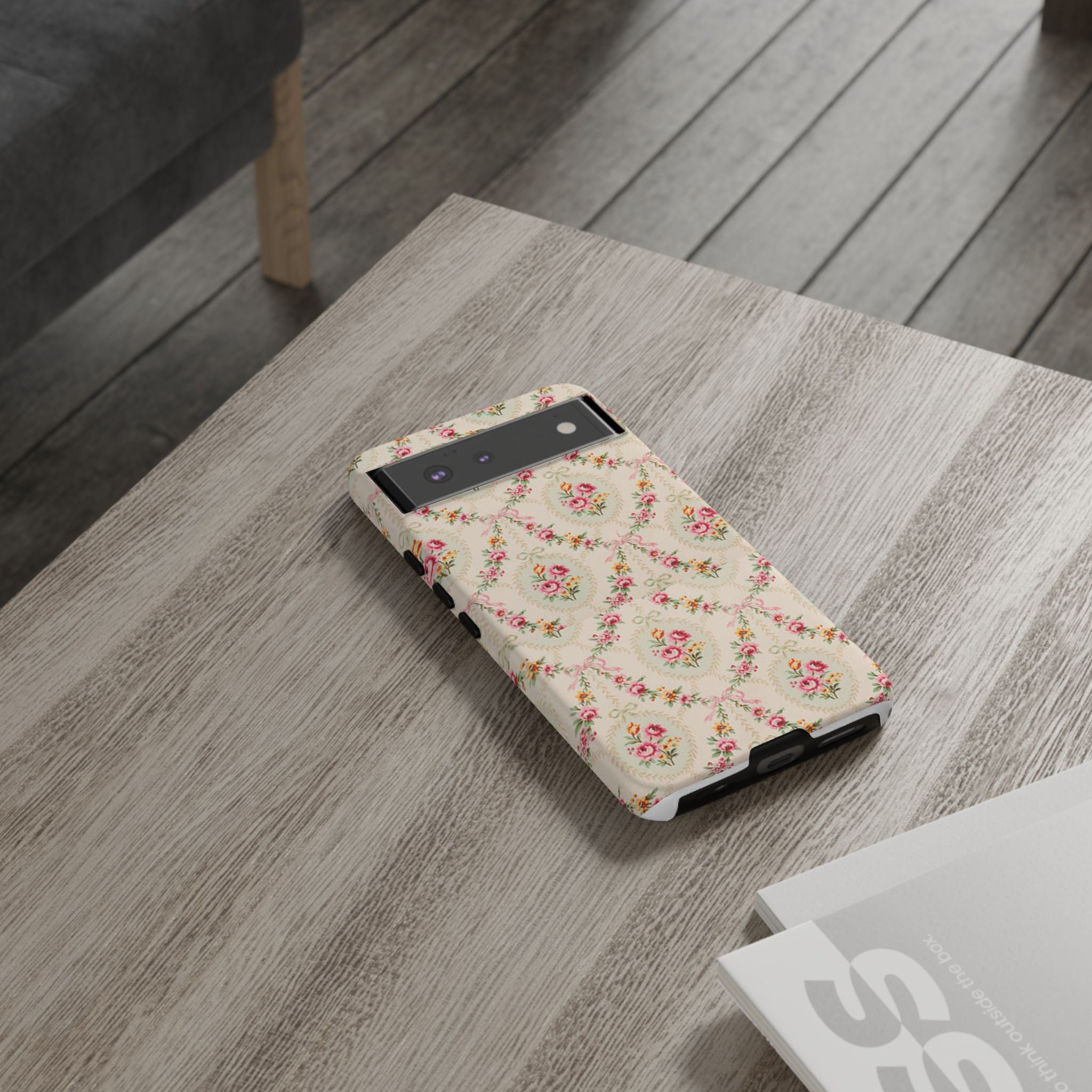 Vintage Floral Medallion phone case | Tough Cases