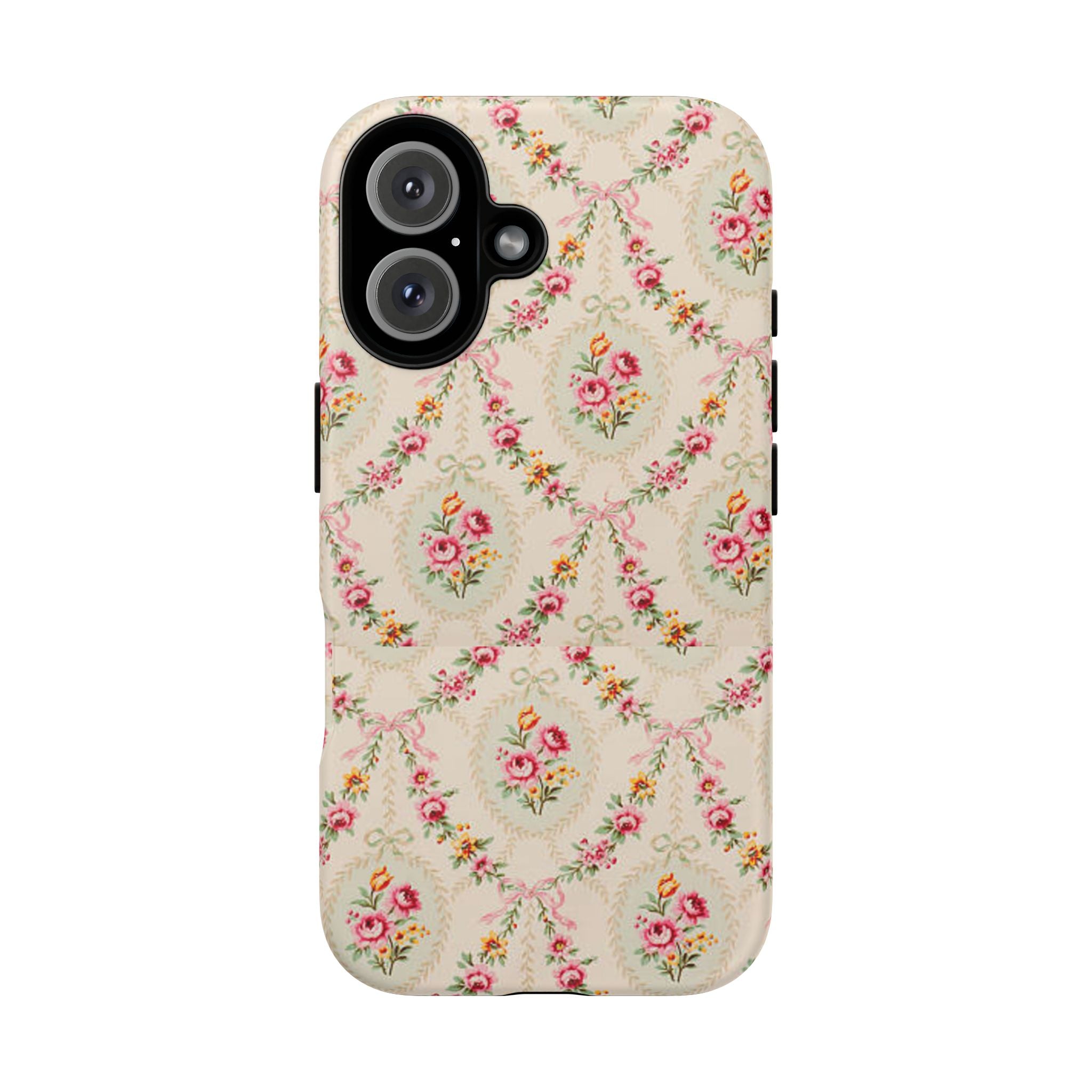 Vintage Floral Medallion phone case | Tough Cases