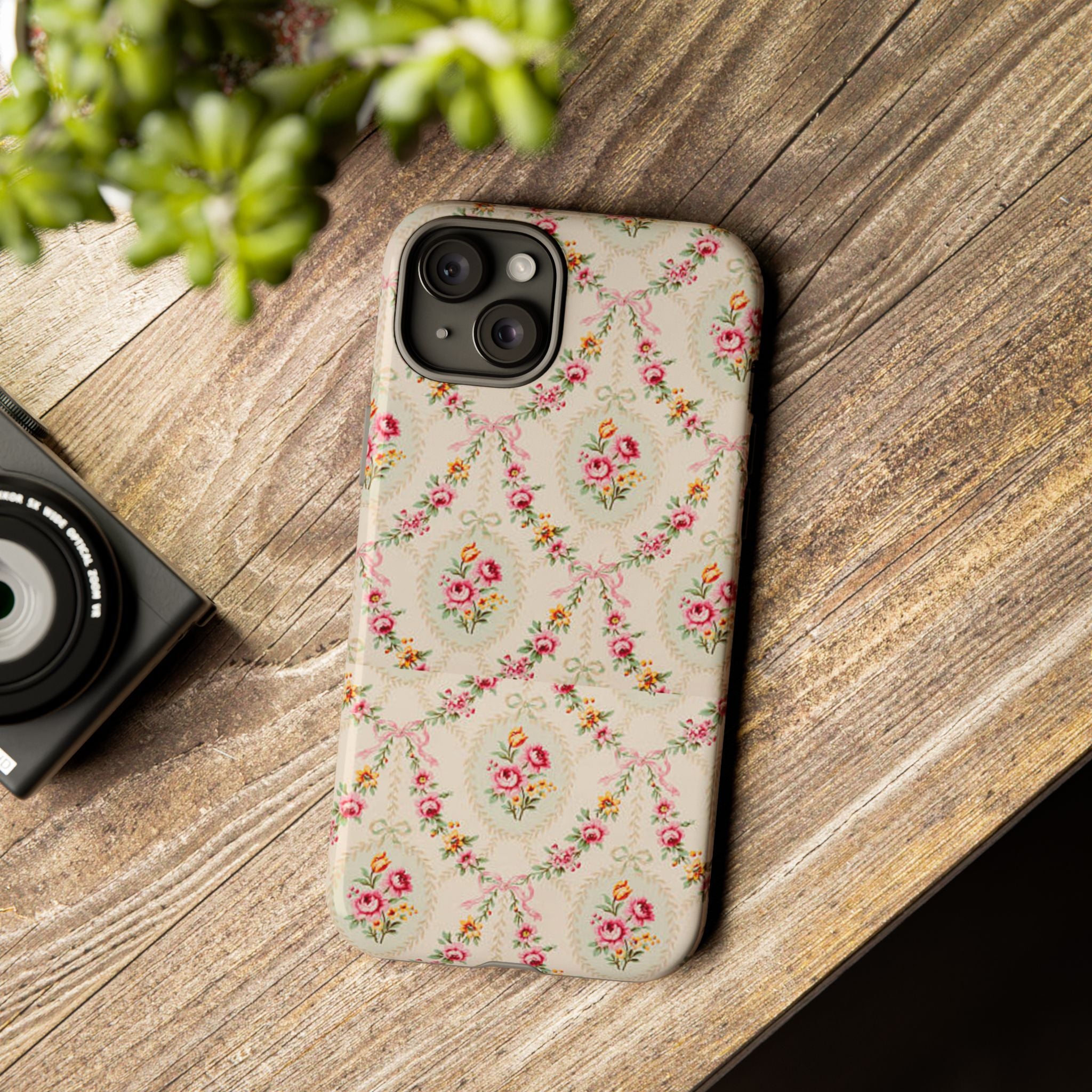 Vintage Floral Medallion phone case | Tough Cases