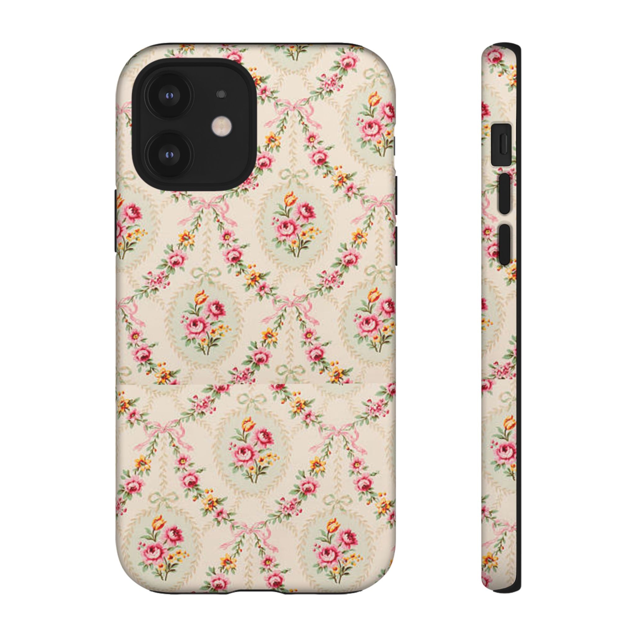 Vintage Floral Medallion phone case | Tough Cases