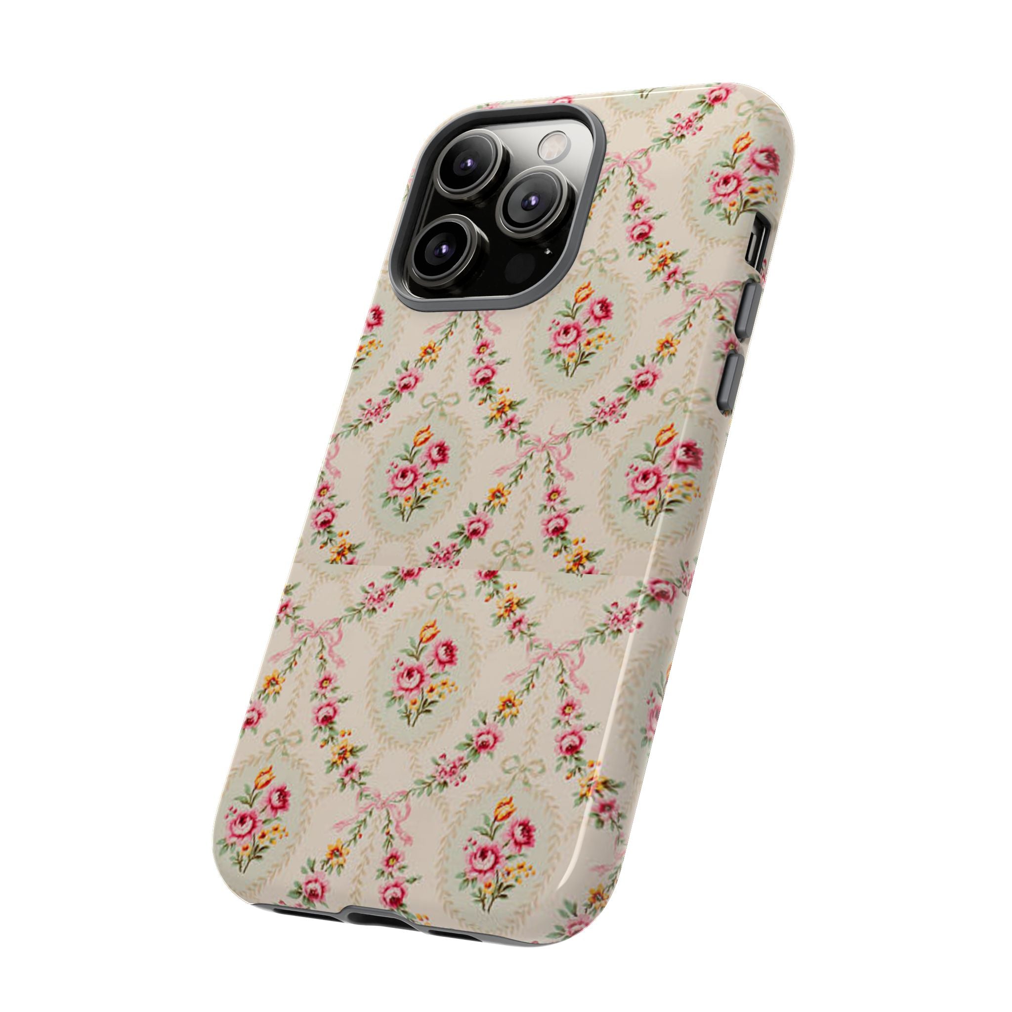 Vintage Floral Medallion phone case | Tough Cases