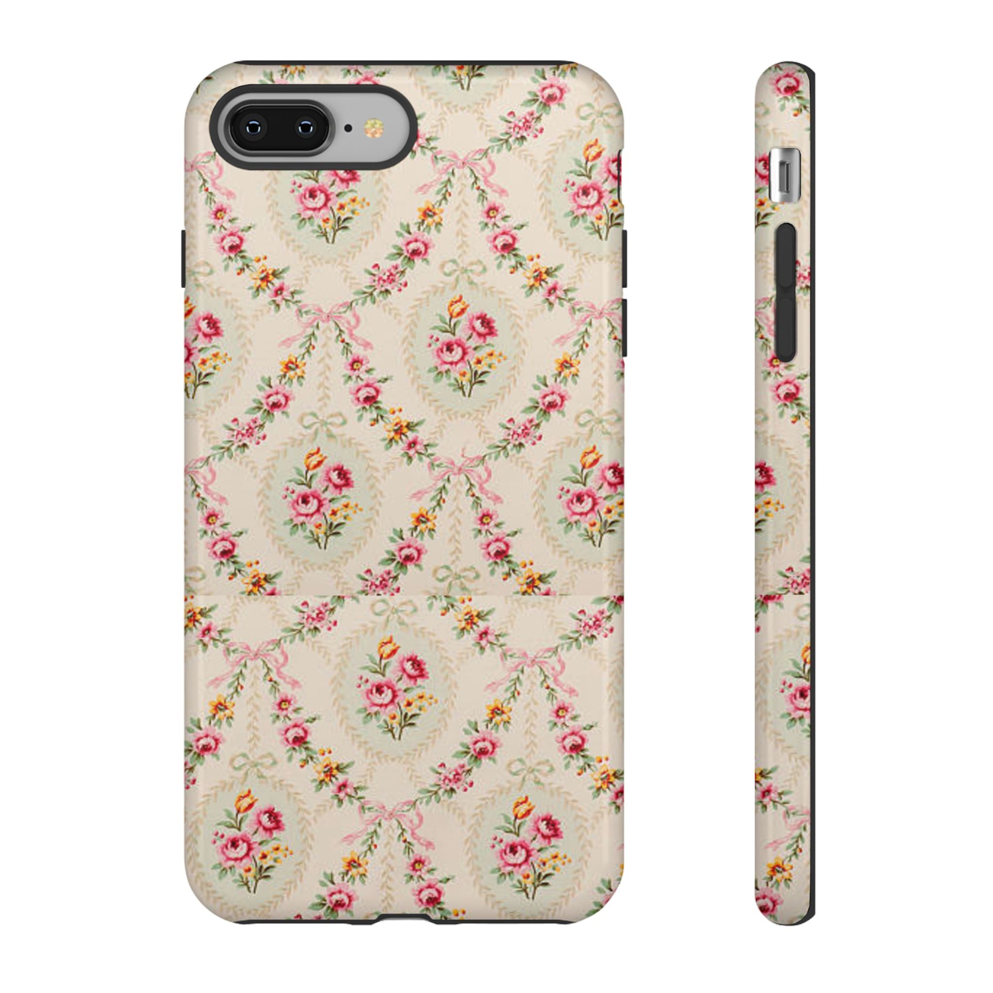 Vintage Floral Medallion phone case | Tough Cases