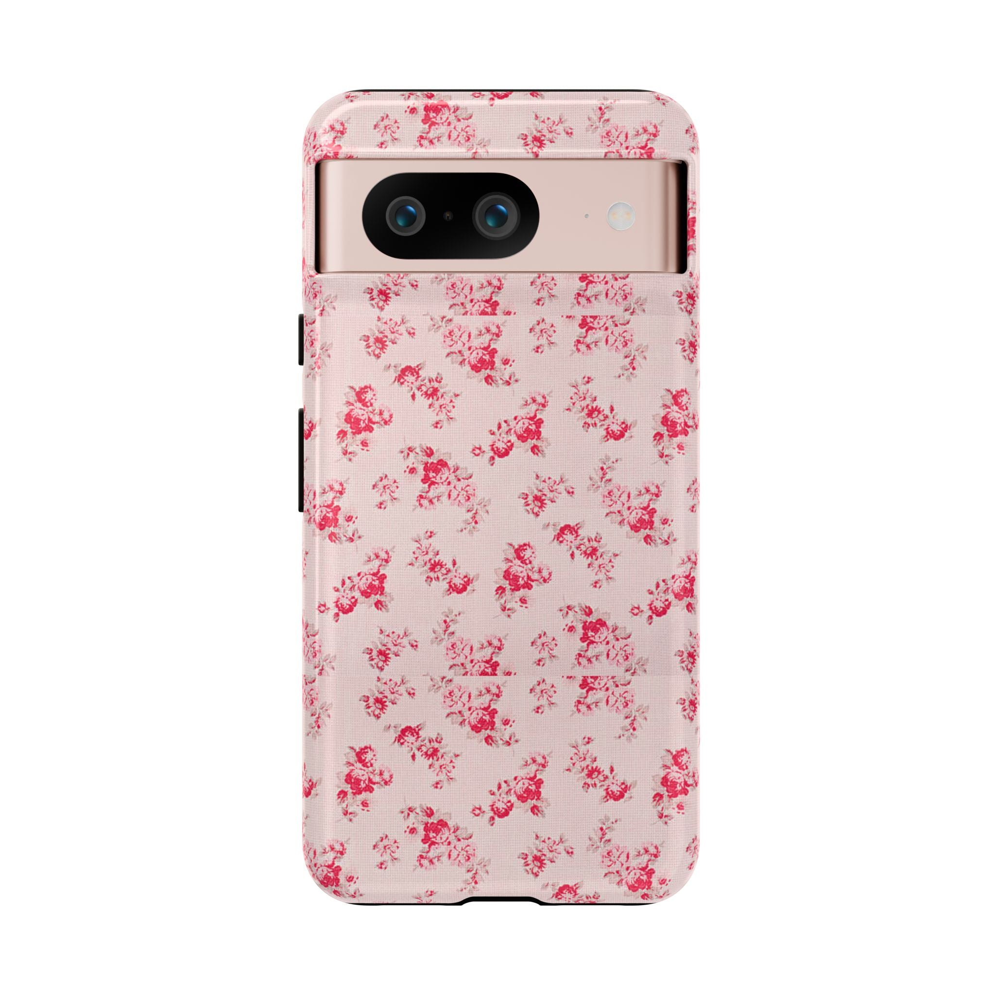 Vintage Floral Pattern Phone Case | Shabby Chic Rose Damask