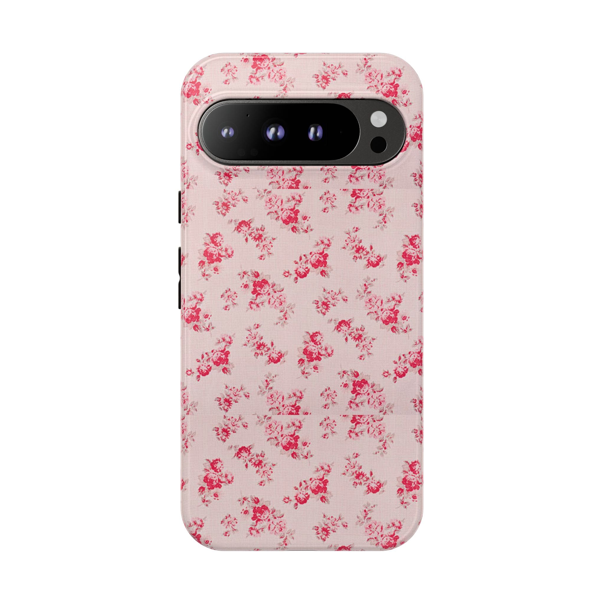Vintage Floral Pattern Phone Case | Shabby Chic Rose Damask
