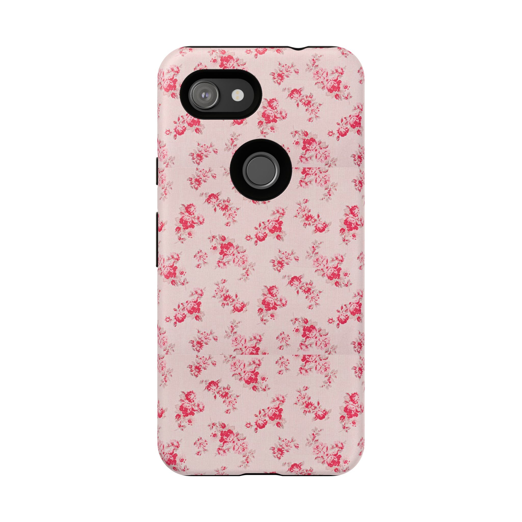 Vintage Floral Pattern Phone Case | Shabby Chic Rose Damask
