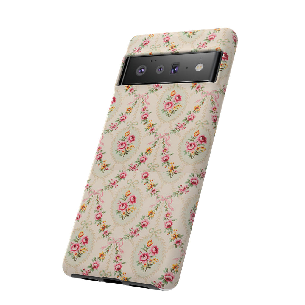 Vintage Floral Medallion phone case | Tough Cases