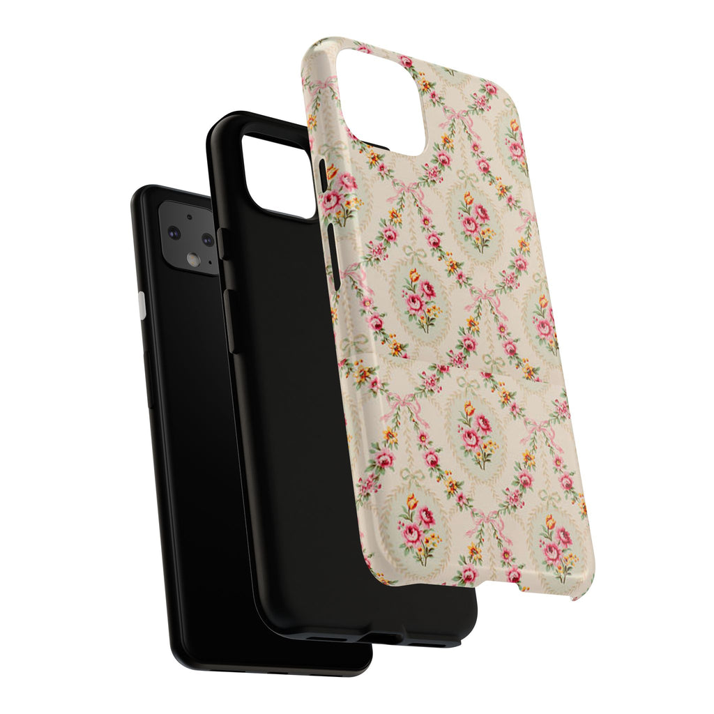 Vintage Floral Medallion phone case | Tough Cases