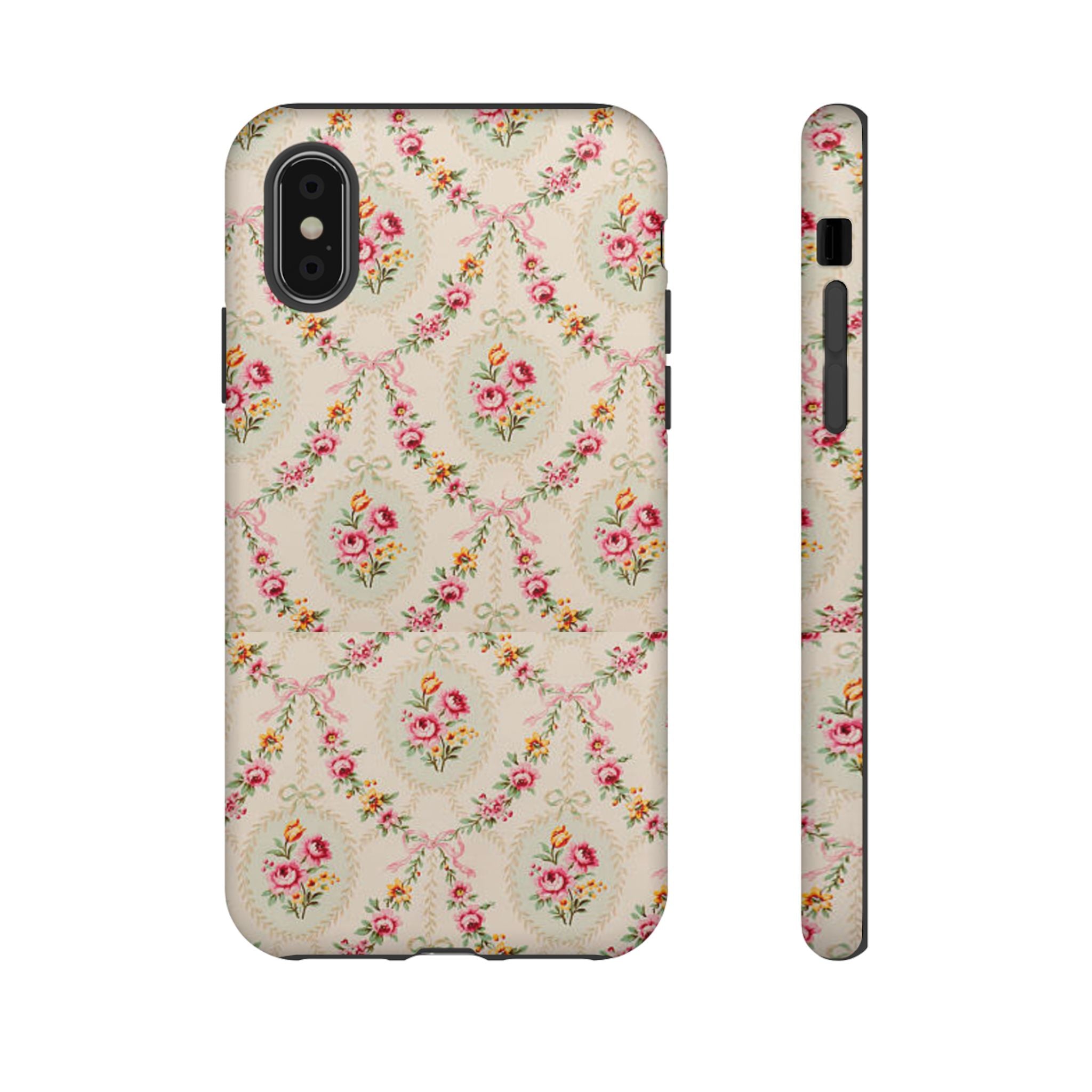 Vintage Floral Medallion phone case | Tough Cases