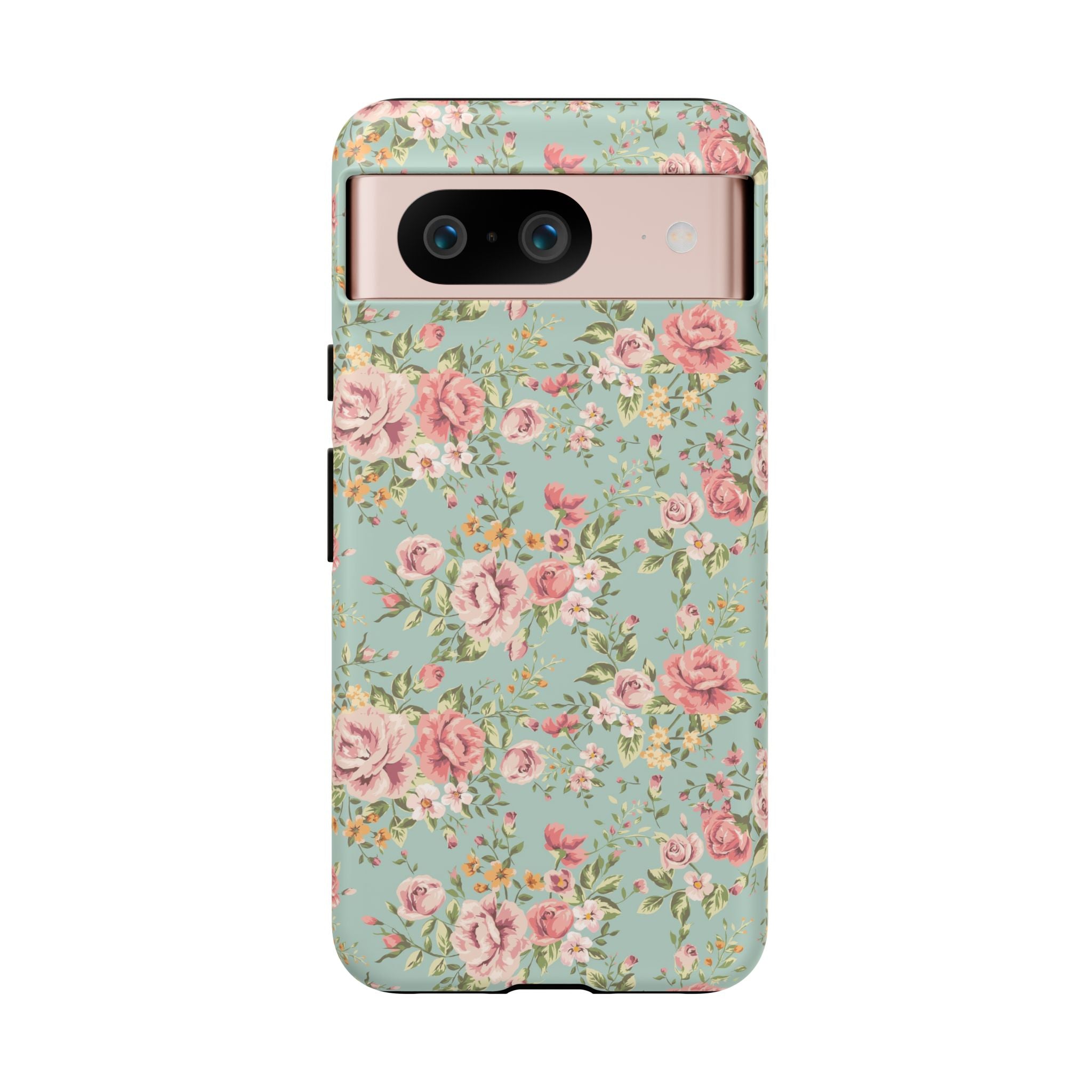 Vintage Pink Rose Floral Phone Case | Tough Case