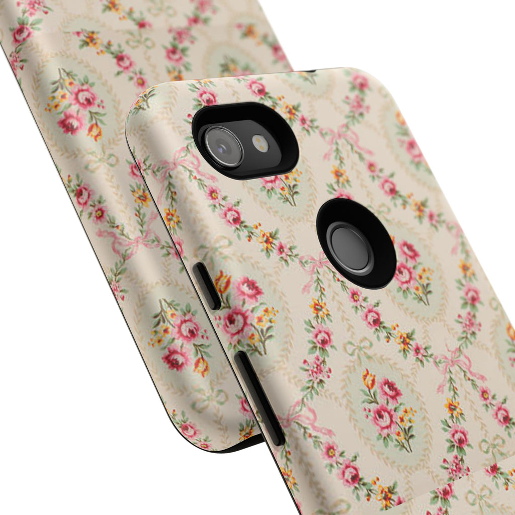 Vintage Floral Medallion phone case | Tough Cases