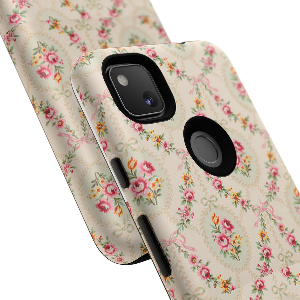 Vintage Floral Medallion phone case | Tough Cases
