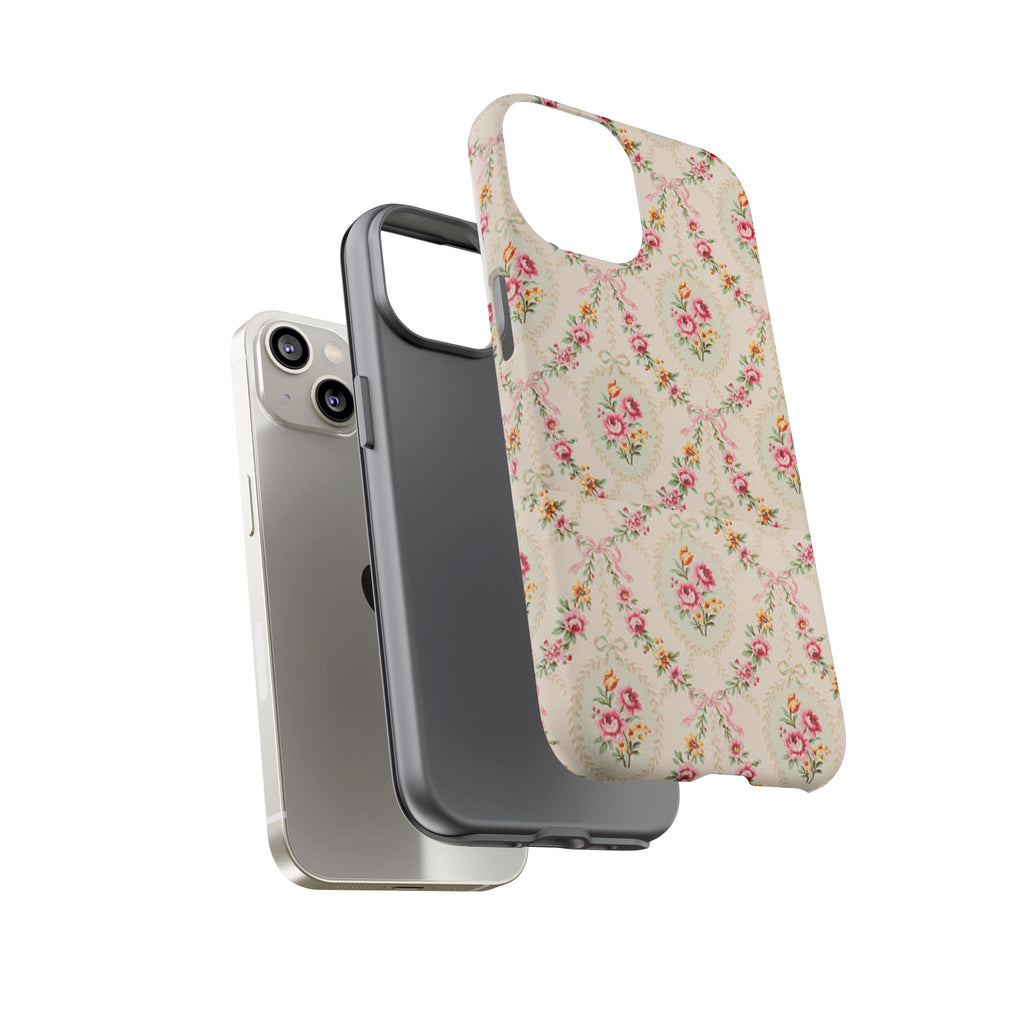 Vintage Floral Medallion phone case | Tough Cases