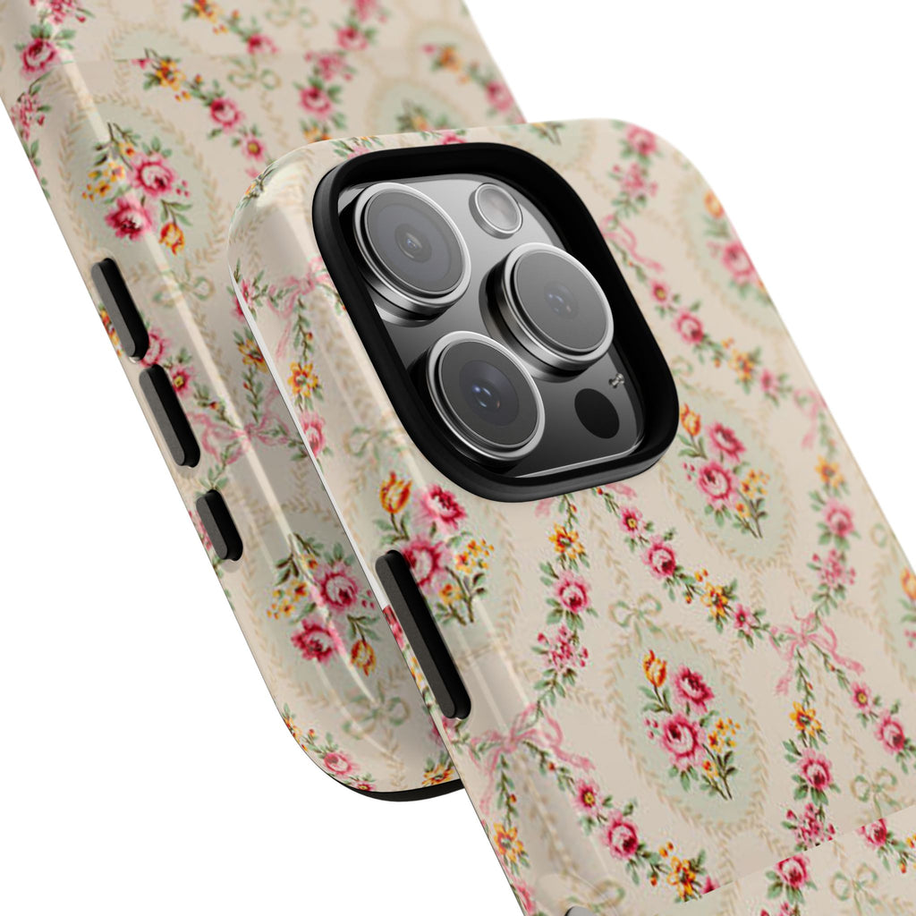 Vintage Floral Medallion phone case | Tough Cases