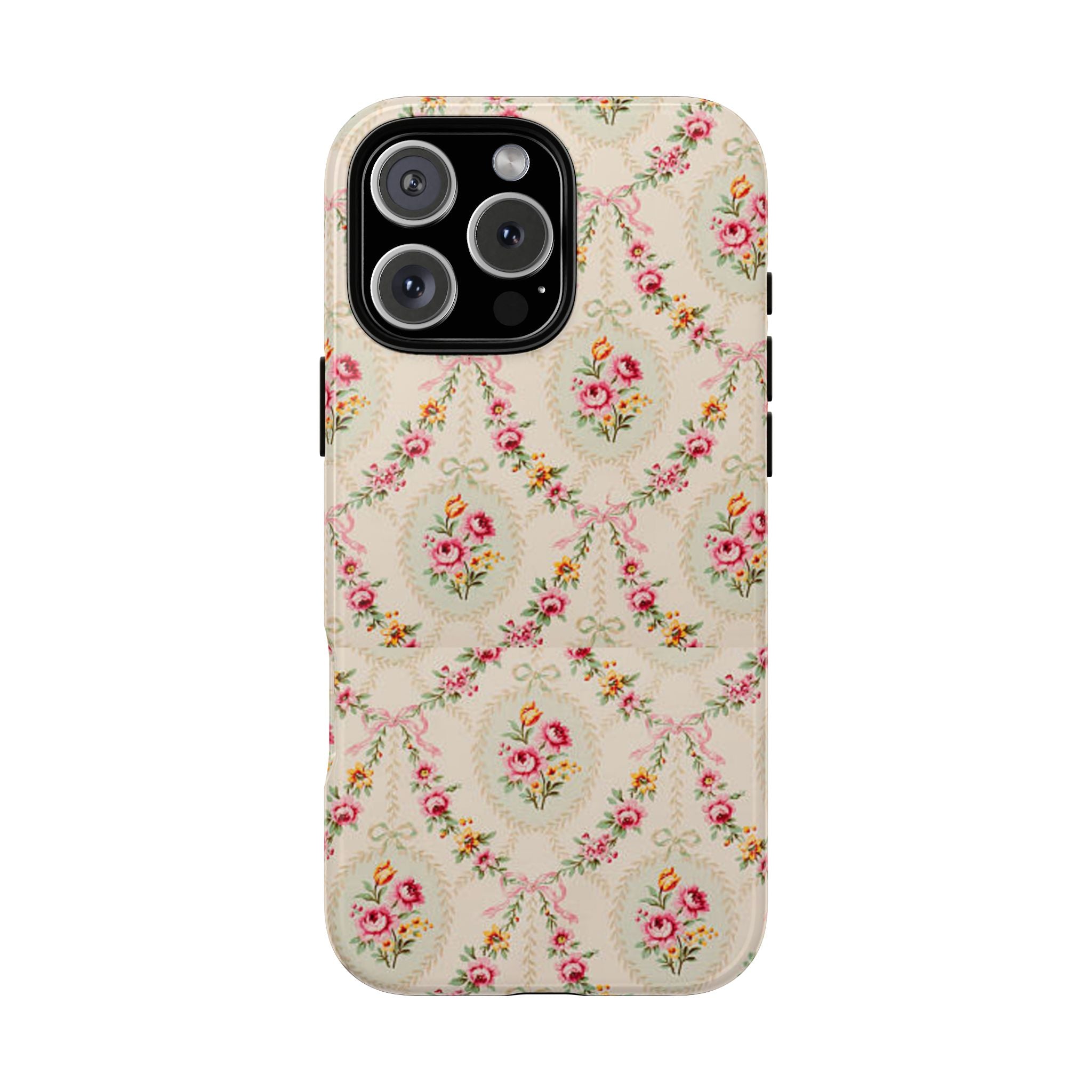 Vintage Floral Medallion phone case | Tough Cases
