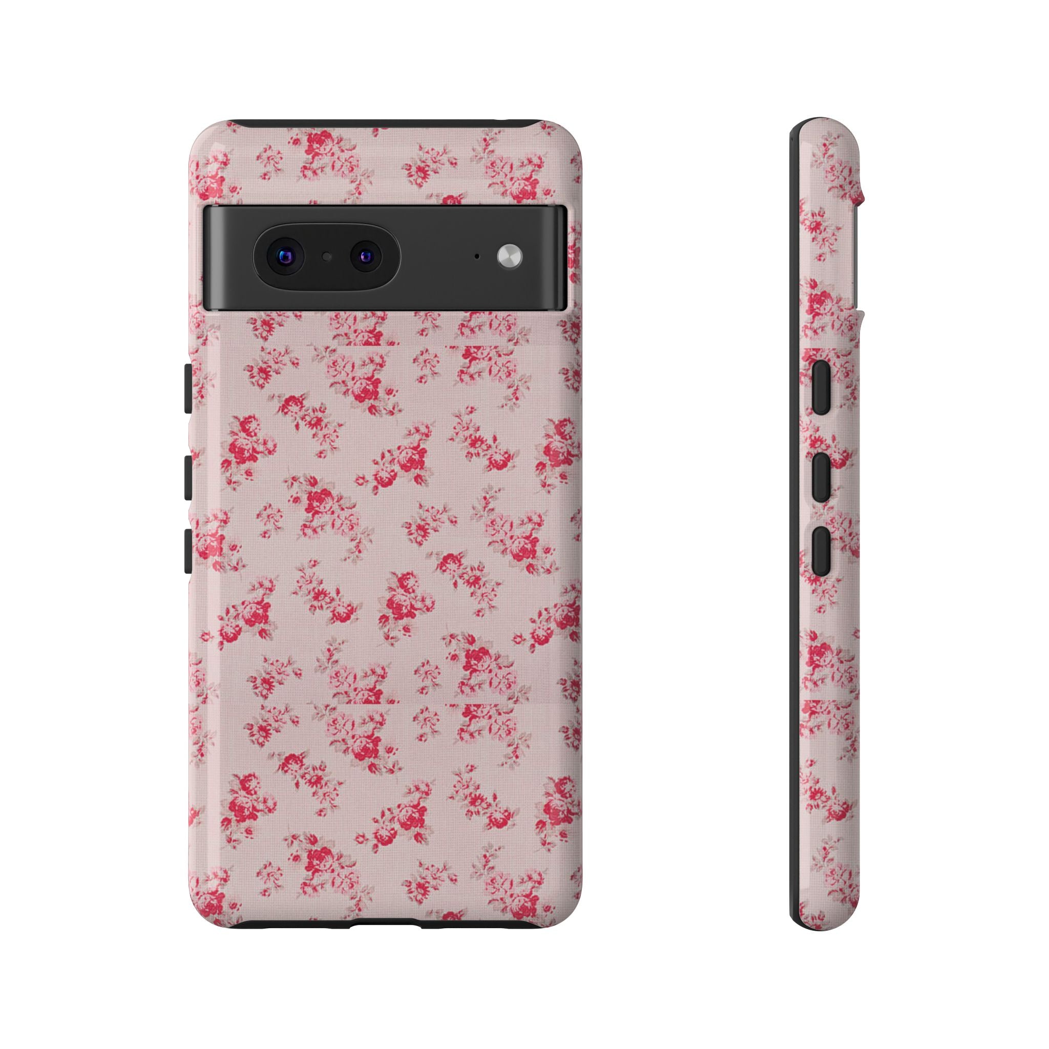 Vintage Floral Pattern Phone Case | Shabby Chic Rose Damask
