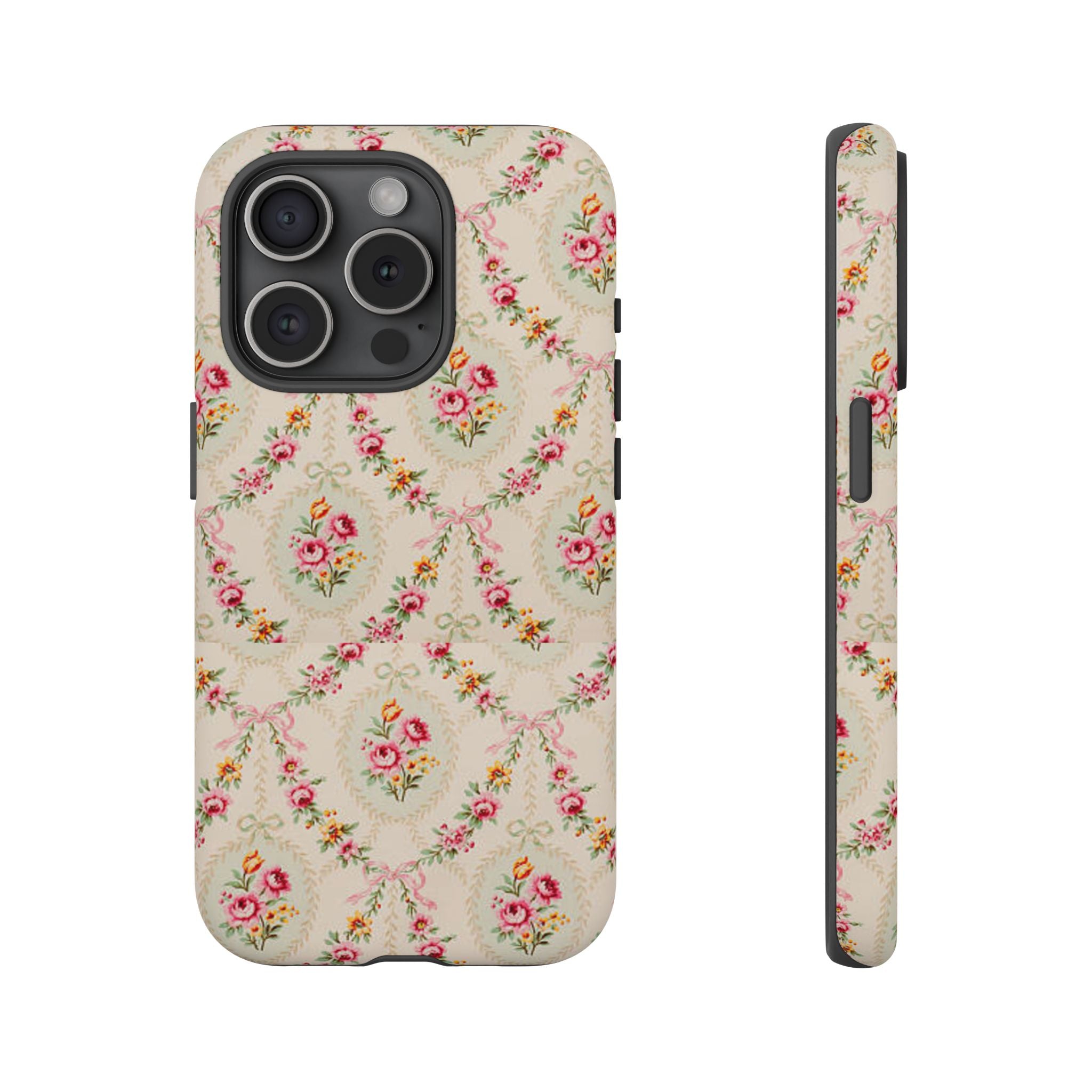 Vintage Floral Medallion phone case | Tough Cases