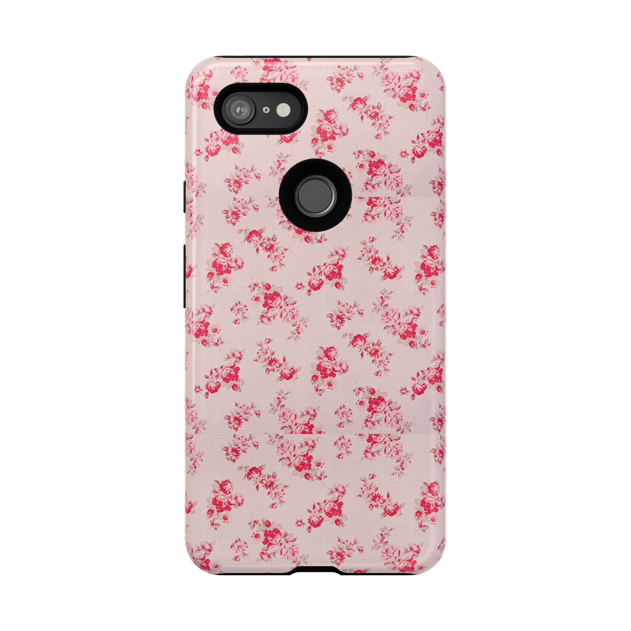 Vintage Floral Pattern Phone Case | Shabby Chic Rose Damask
