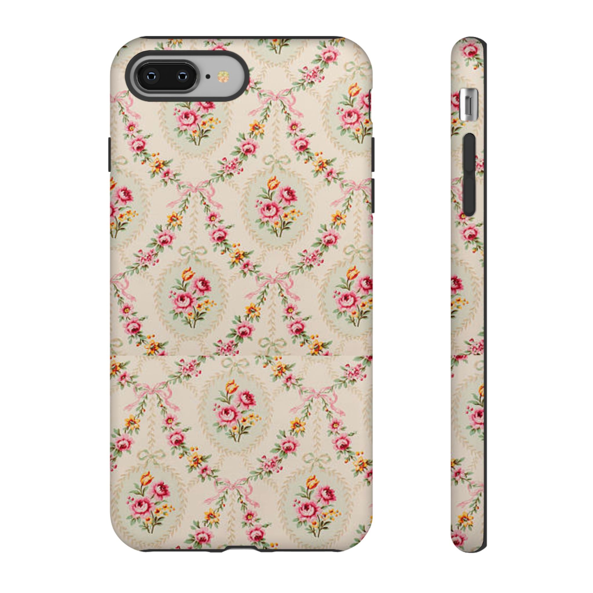 Vintage Floral Medallion phone case | Tough Cases