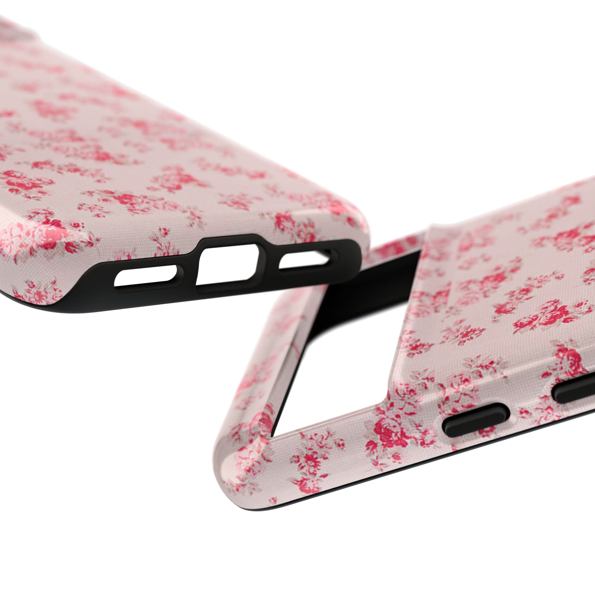 Vintage Floral Pattern Phone Case | Shabby Chic Rose Damask