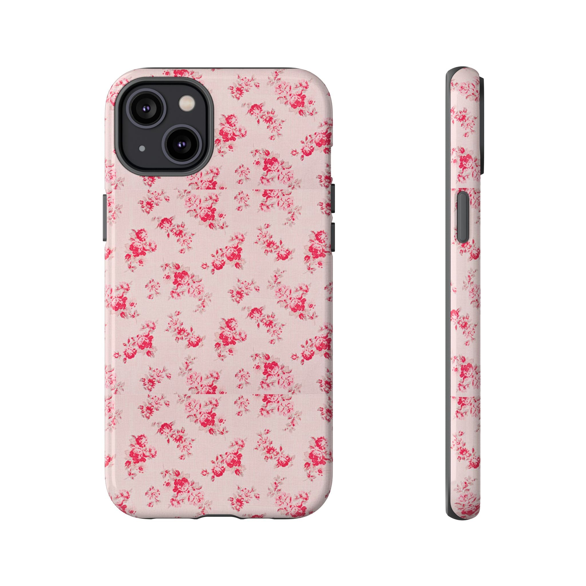Vintage Floral Pattern Phone Case | Shabby Chic Rose Damask