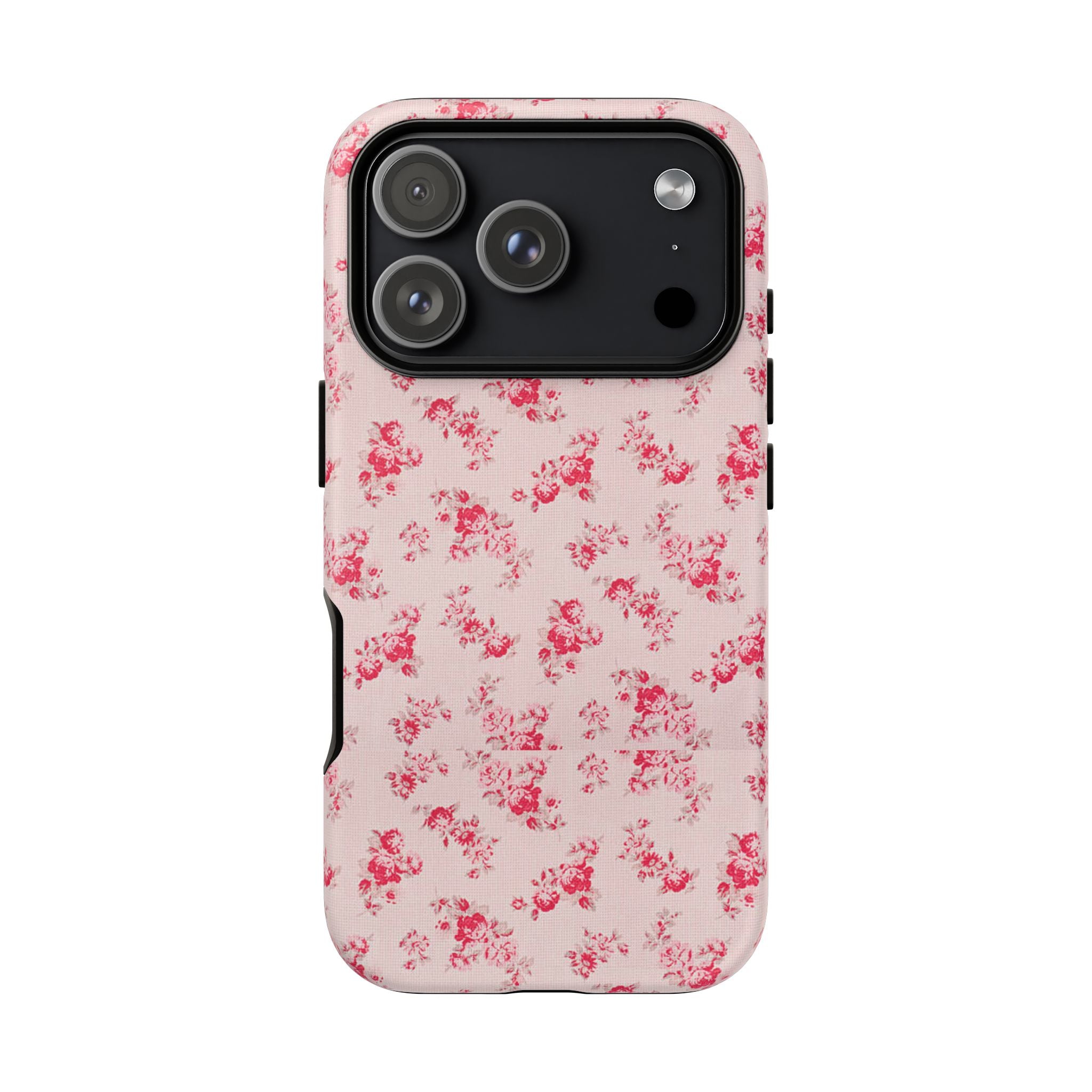 Vintage Floral Pattern Phone Case | Shabby Chic Rose Damask