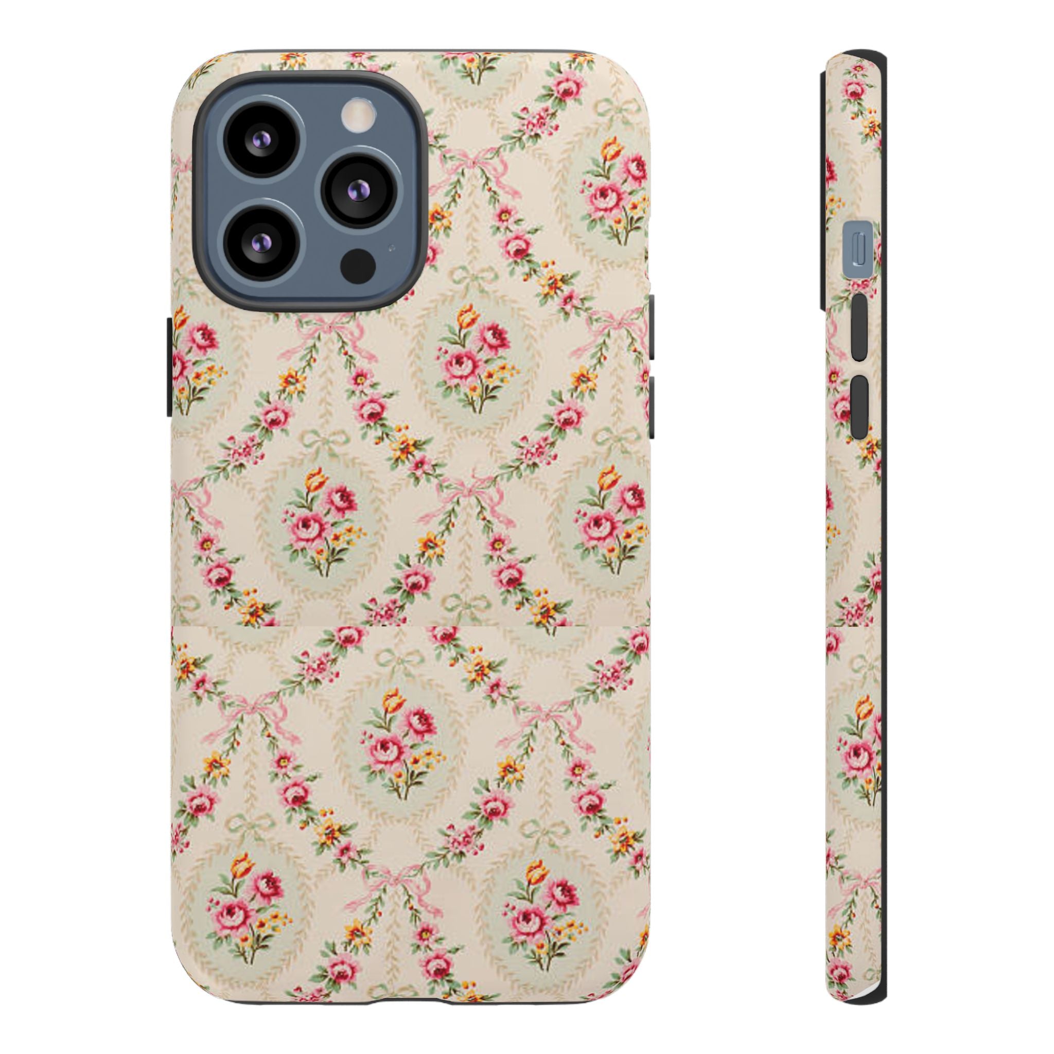 Vintage Floral Medallion phone case | Tough Cases