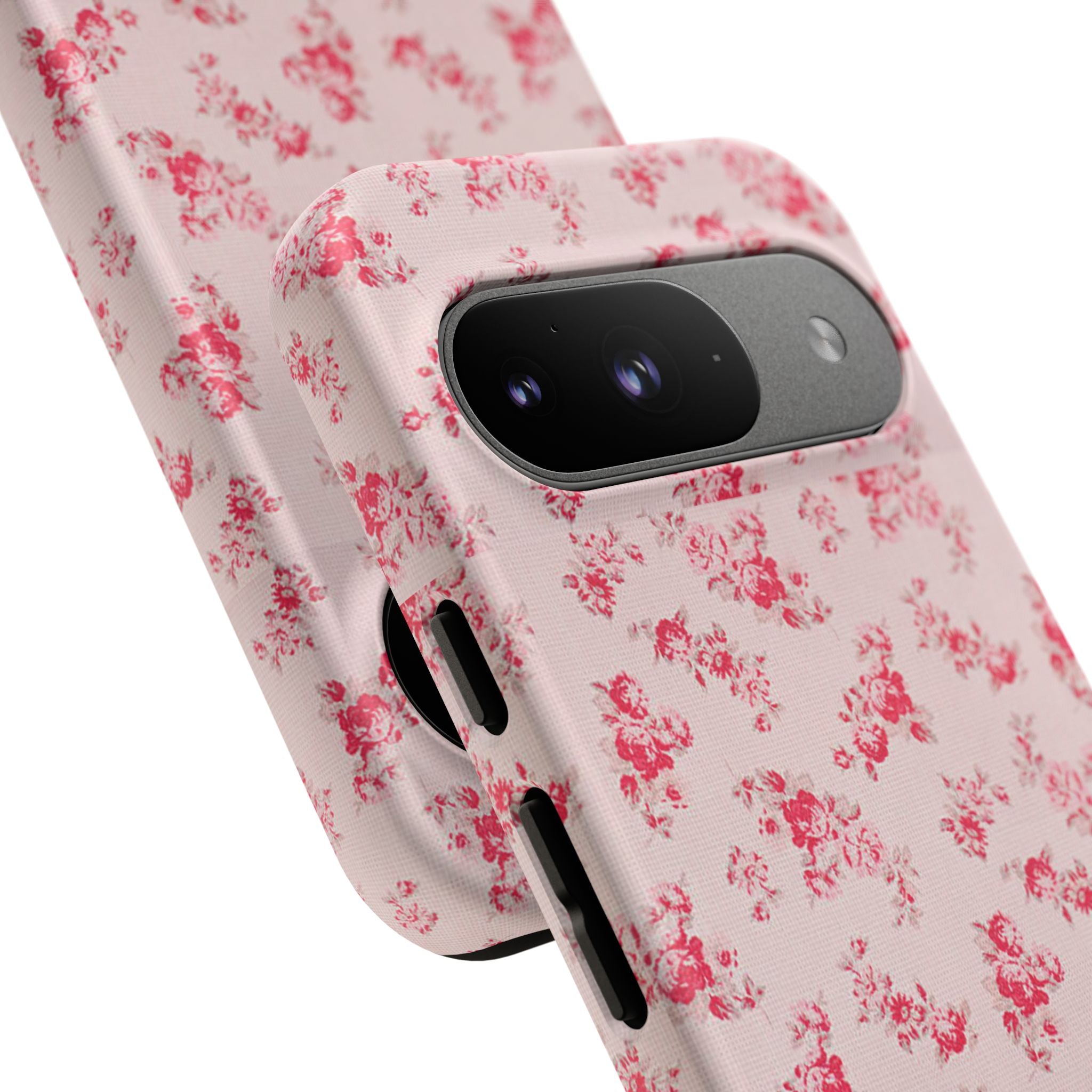Vintage Floral Pattern Phone Case | Shabby Chic Rose Damask