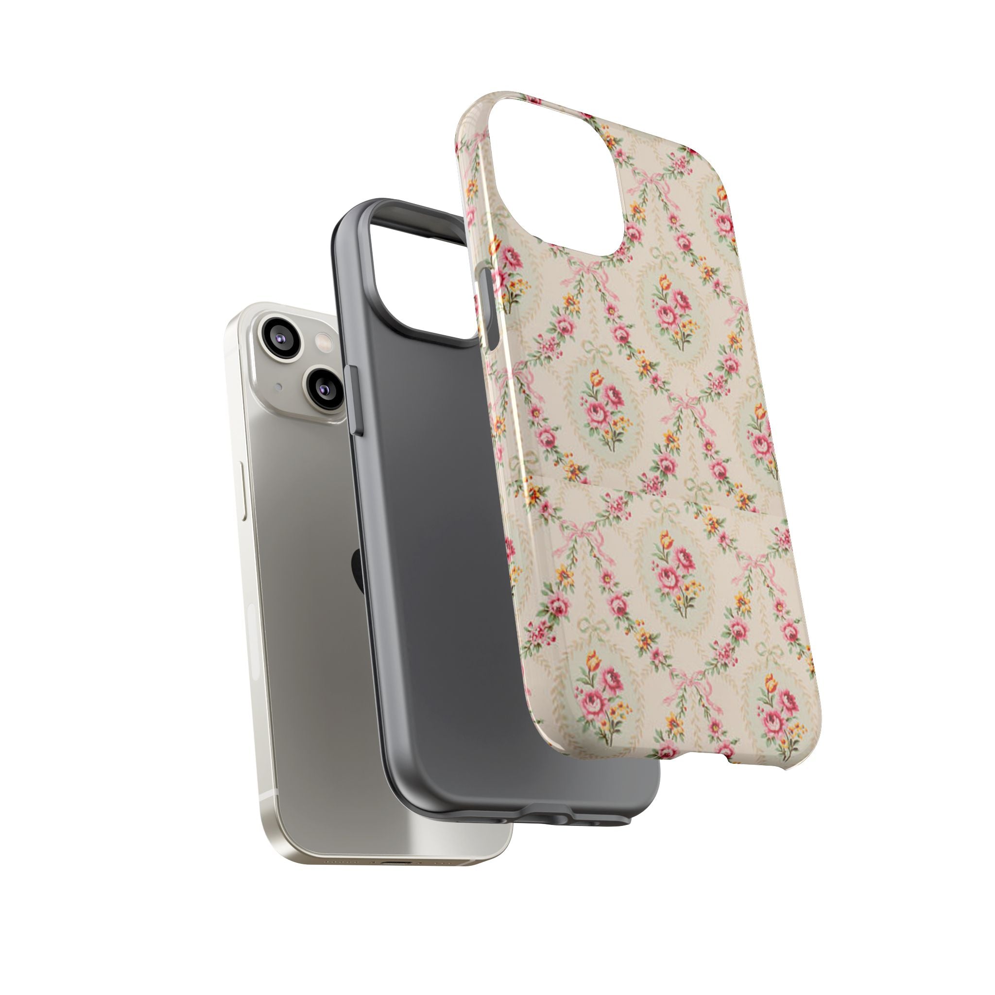 Vintage Floral Medallion phone case | Tough Cases