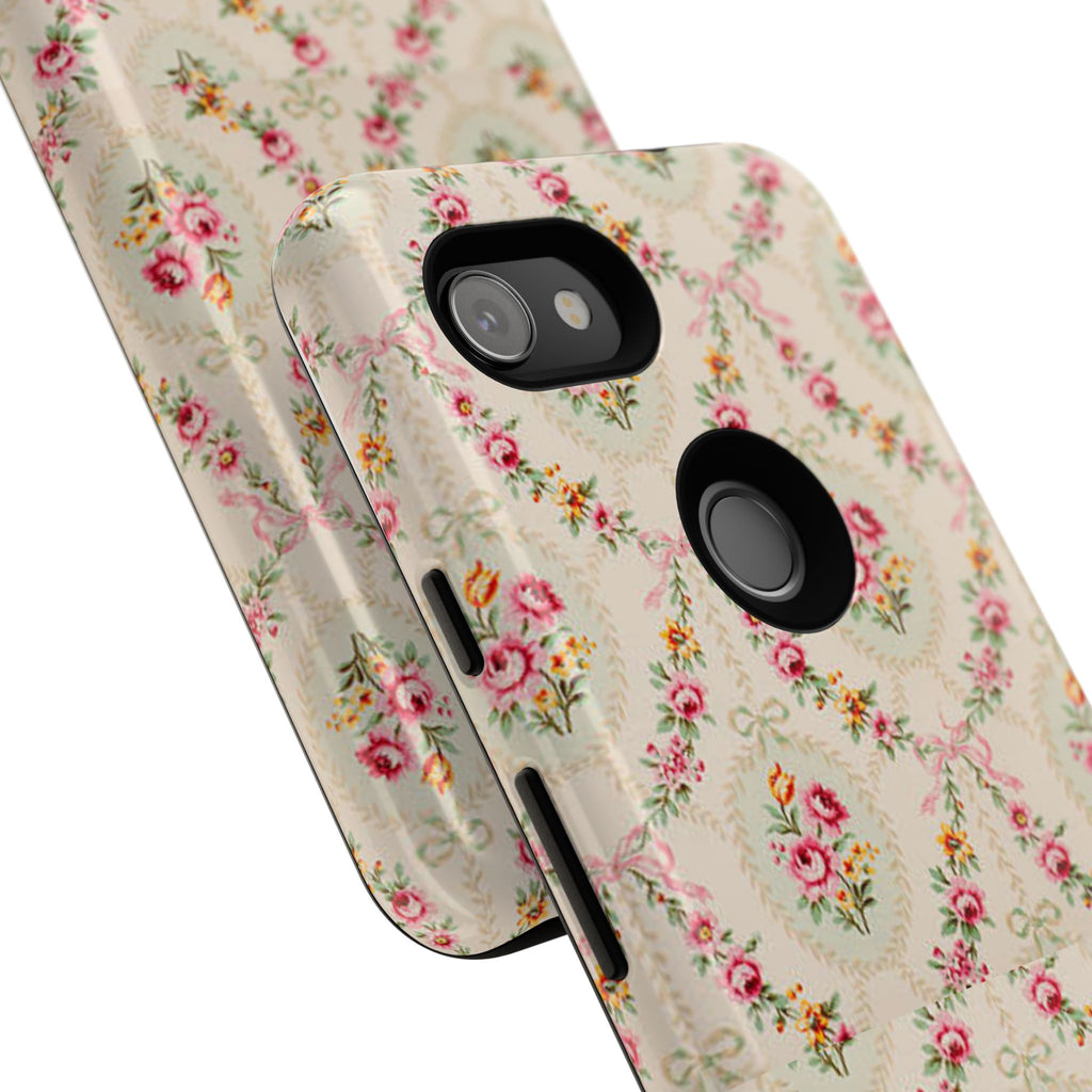 Vintage Floral Medallion phone case | Tough Cases