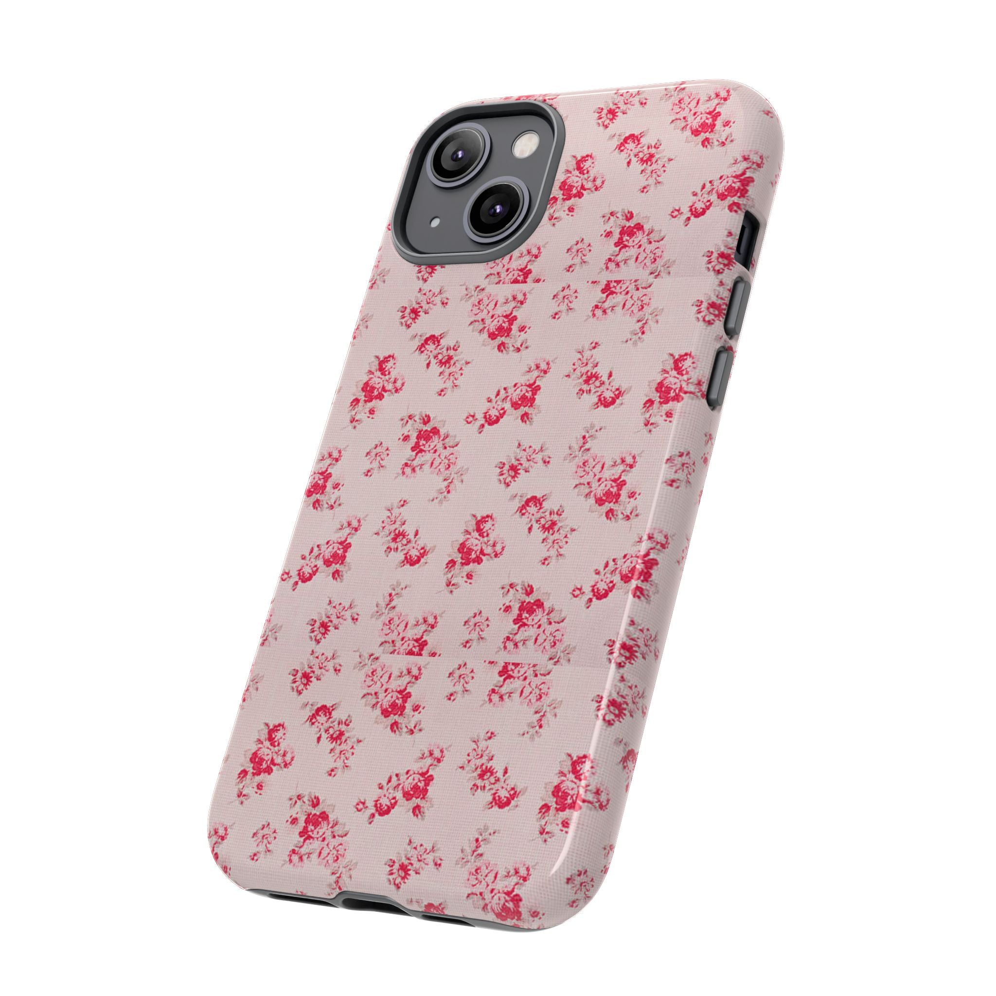 Vintage Floral Pattern Phone Case | Shabby Chic Rose Damask