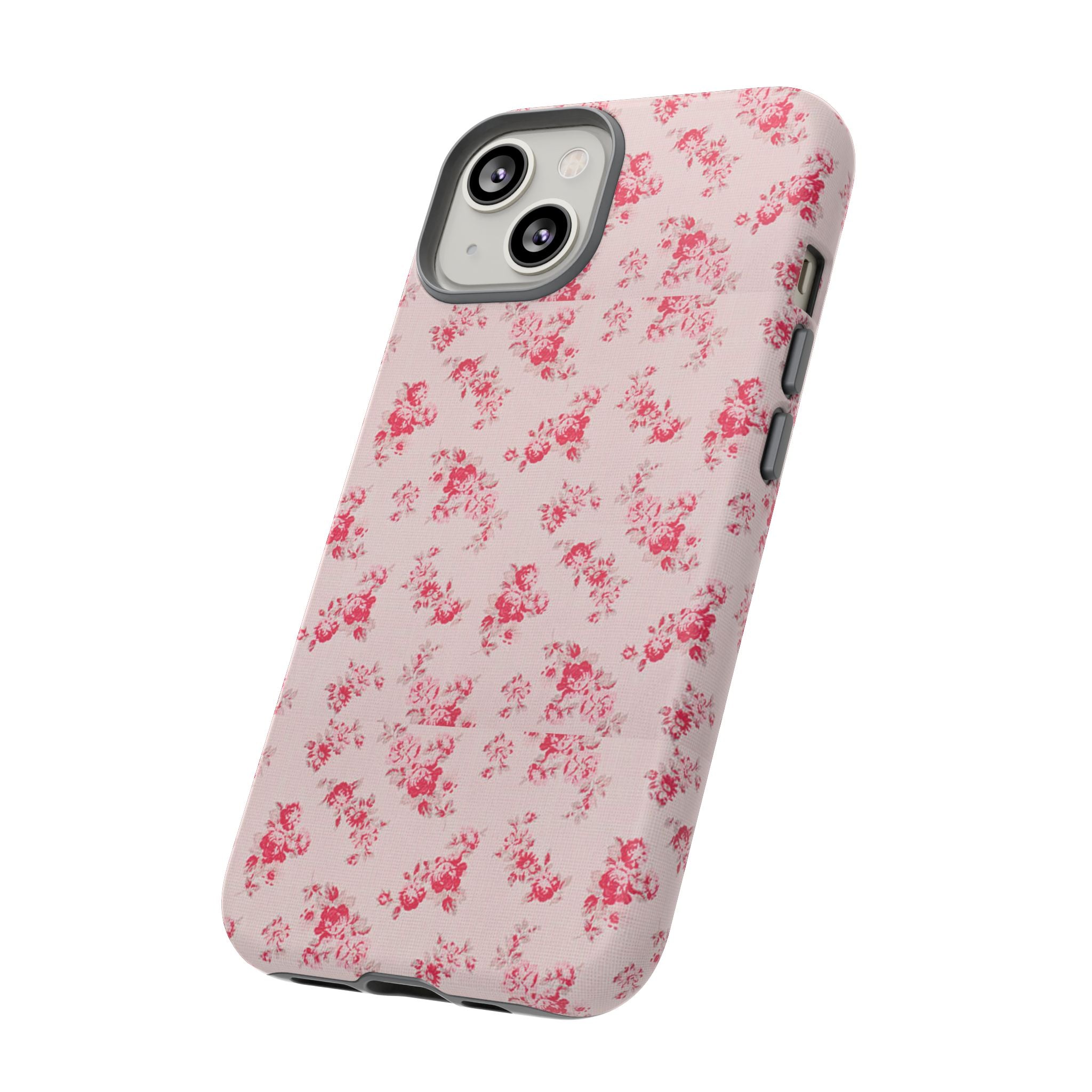 Vintage Floral Pattern Phone Case | Shabby Chic Rose Damask