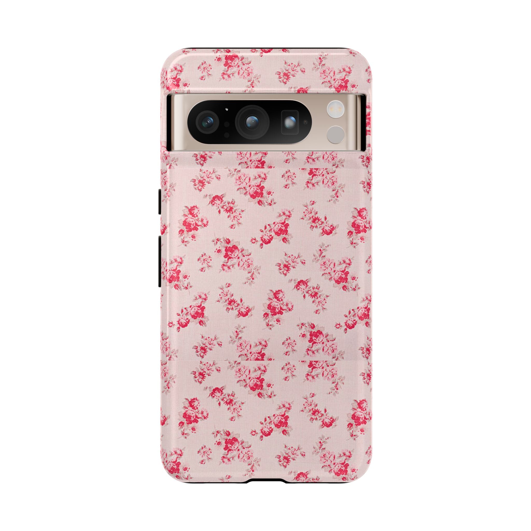 Vintage Floral Pattern Phone Case | Shabby Chic Rose Damask