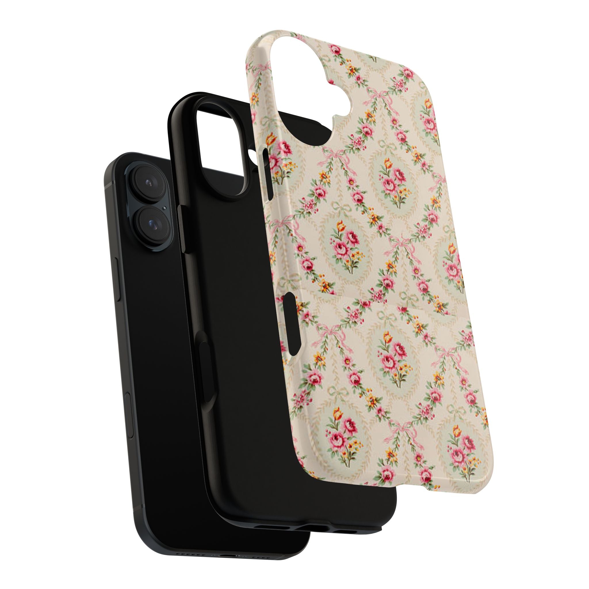 Vintage Floral Medallion phone case | Tough Cases
